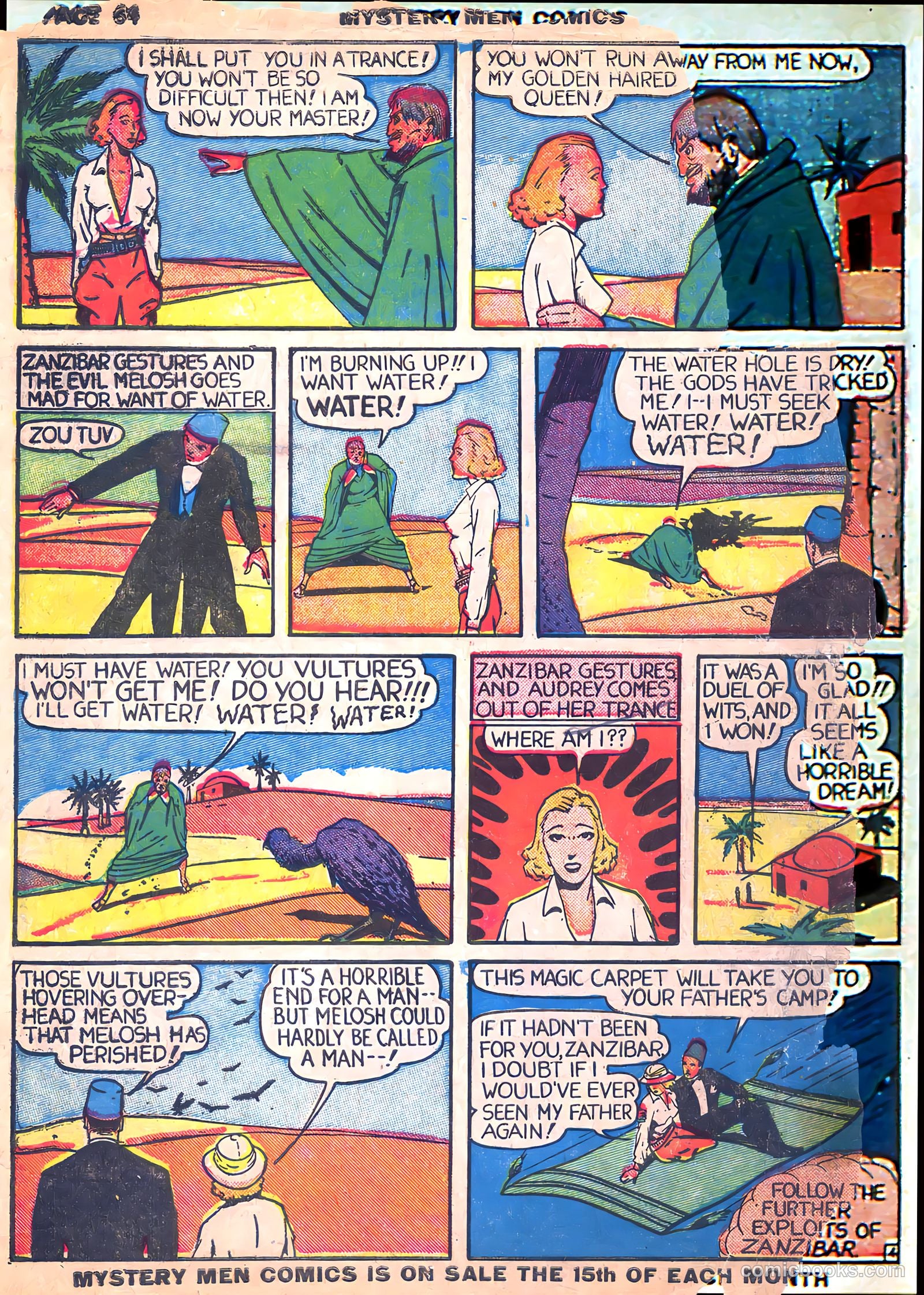 Mystery Men Comics #7 (1940) — page 66 of 68