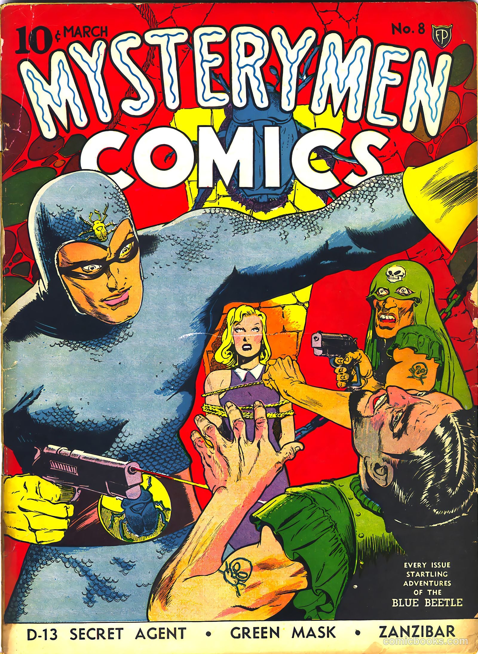 Mystery Men Comics #8