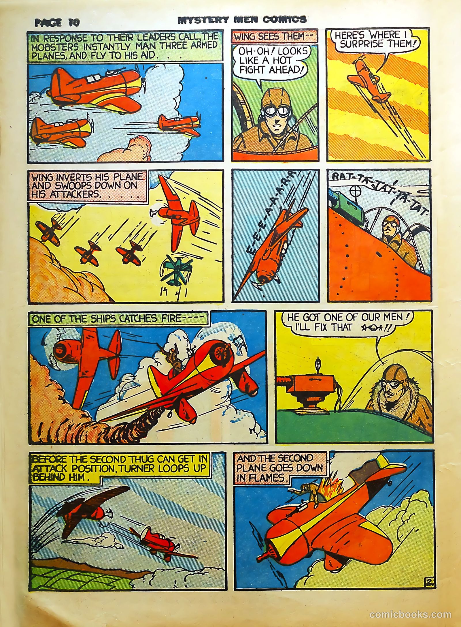 Mystery Men Comics #8 (1940) — page 12 of 68