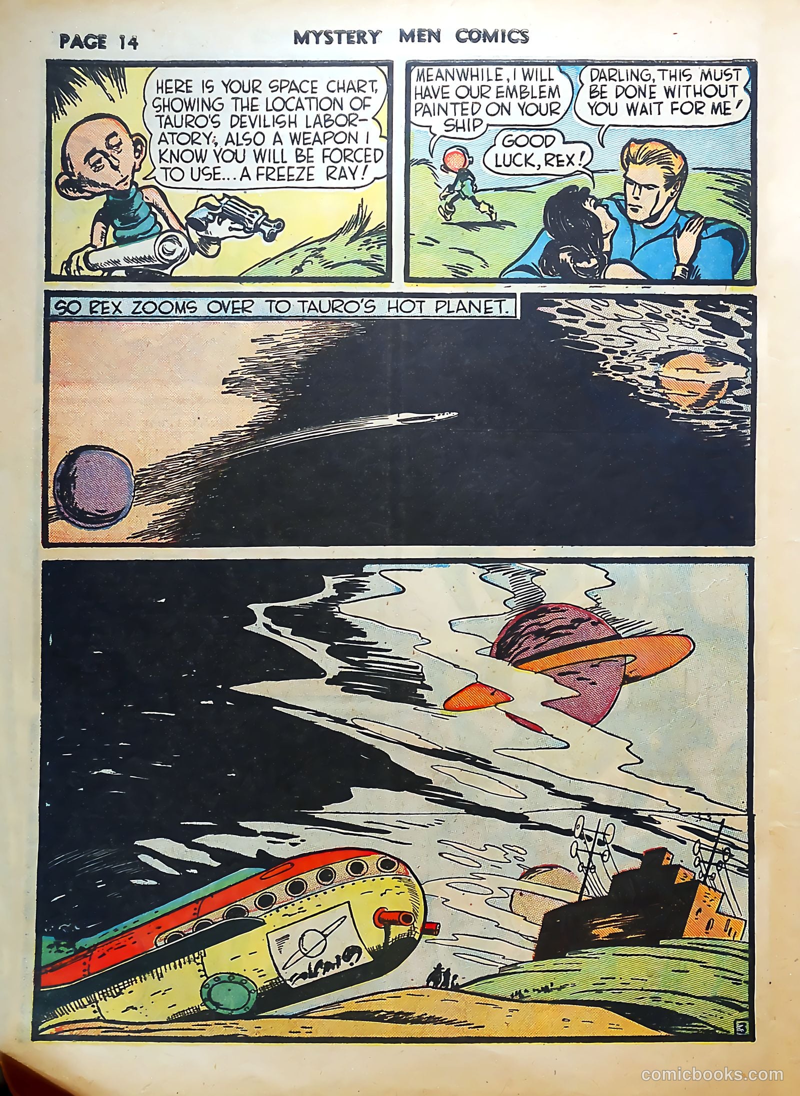Mystery Men Comics #8 (1940) — page 16 of 68