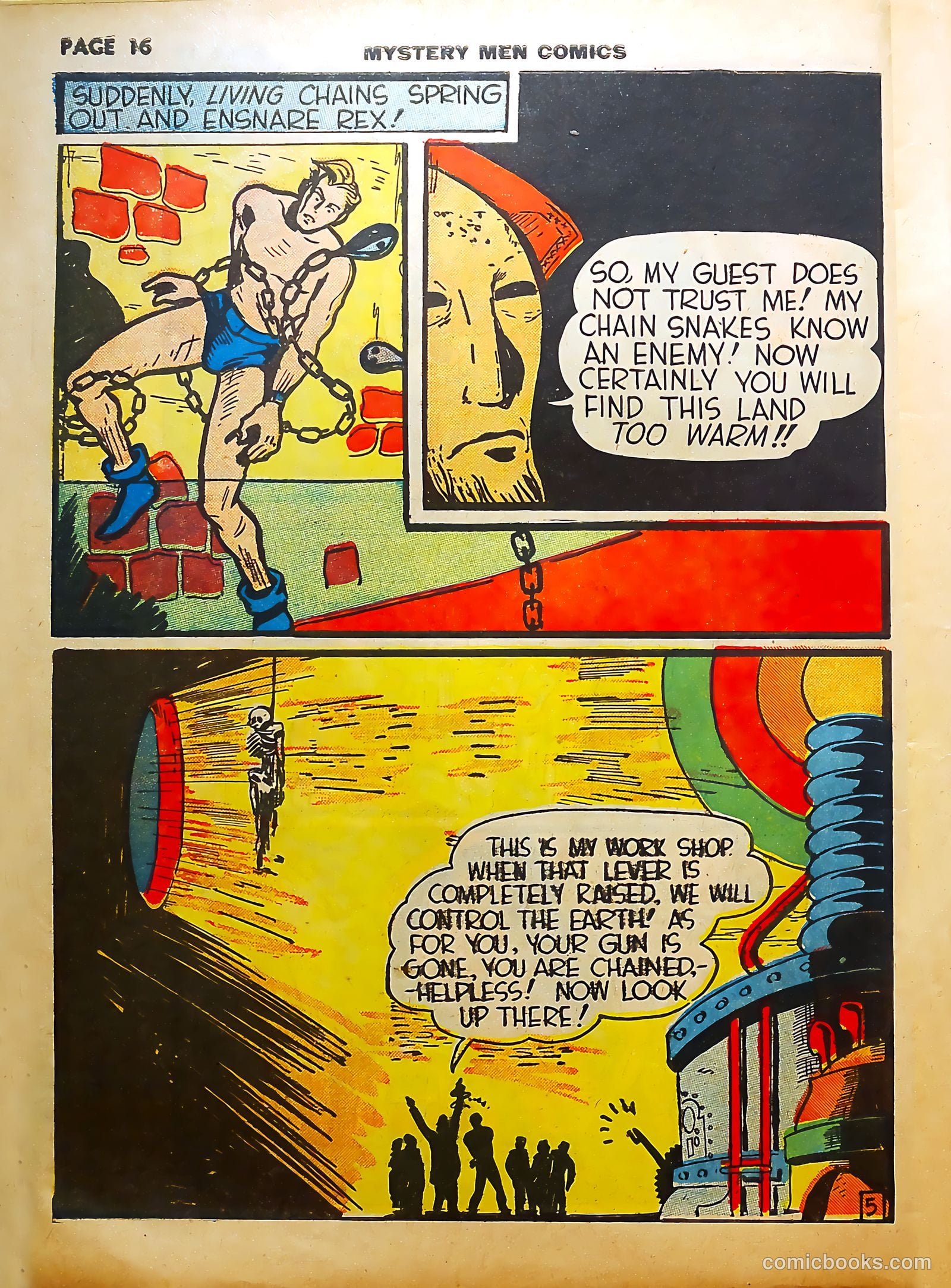 Mystery Men Comics #8 (1940) — page 18 of 68