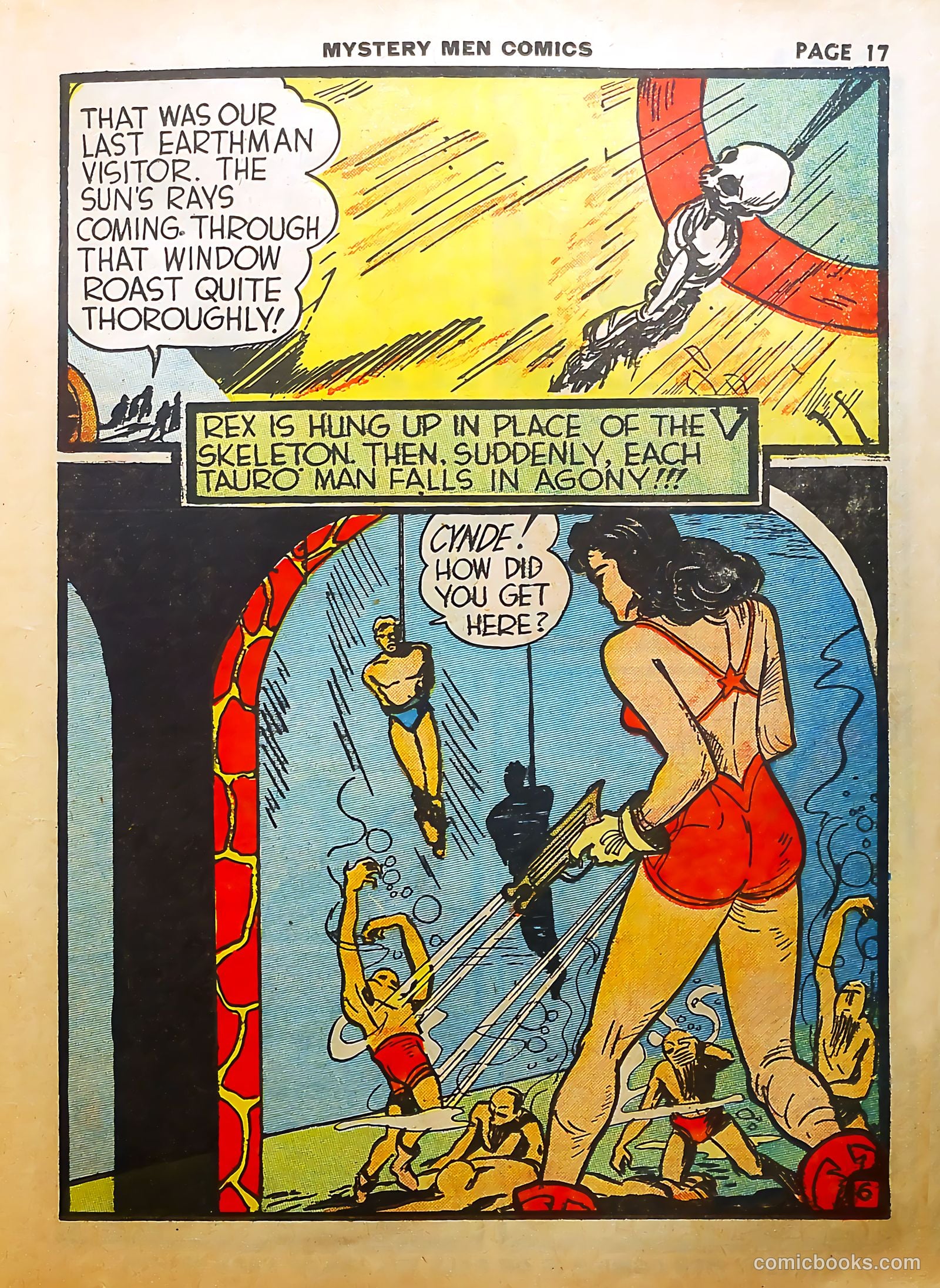 Mystery Men Comics #8 (1940) — page 19 of 68