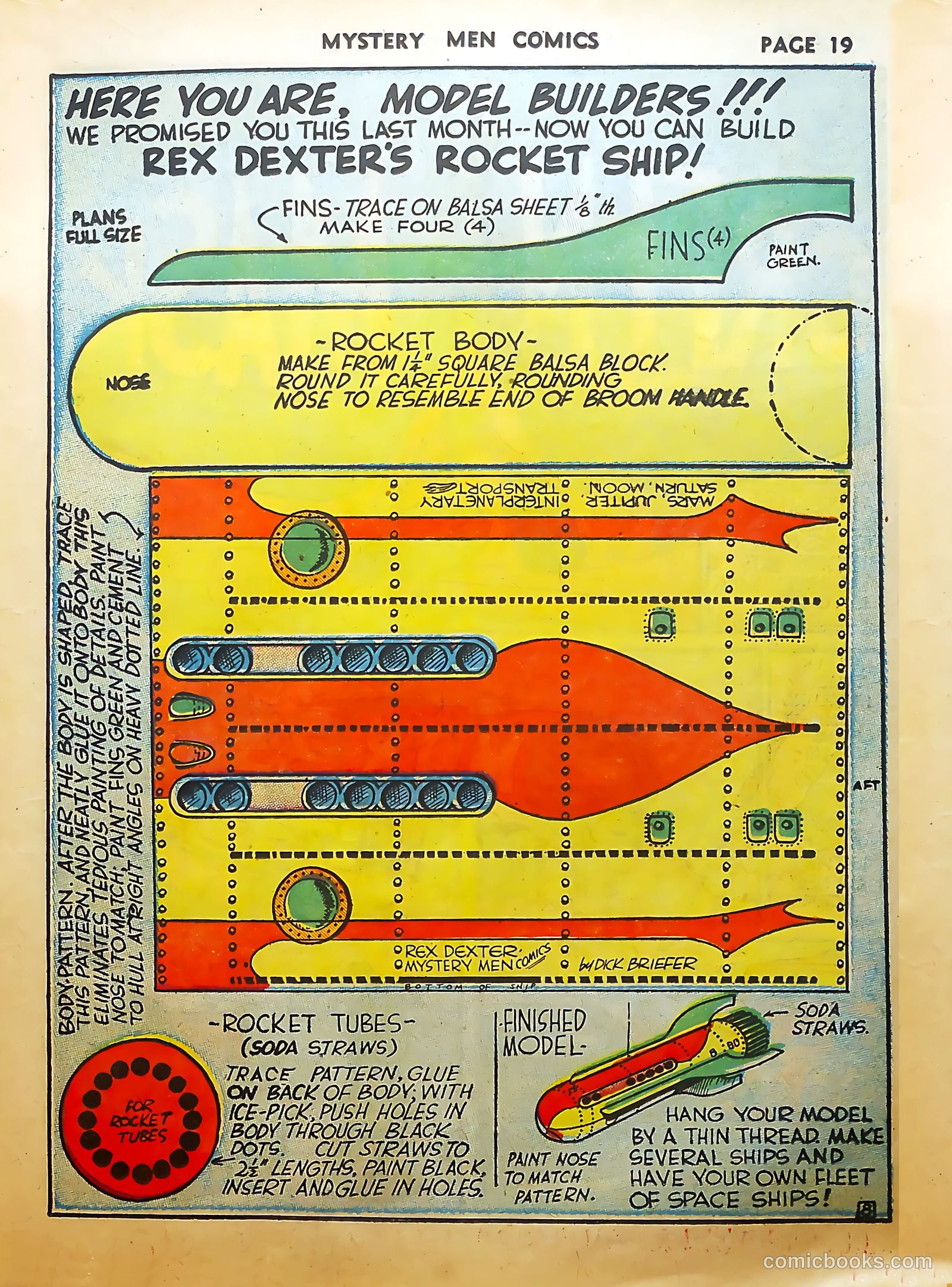Mystery Men Comics #8 (1940) — page 21 of 68