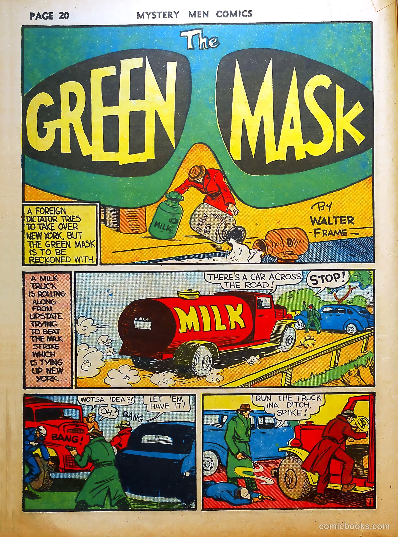 Mystery Men Comics #8 (1940) — page 22 of 68