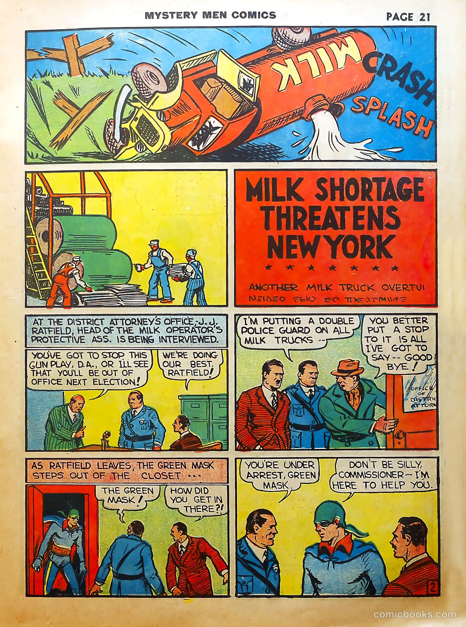 Mystery Men Comics #8 (1940) — page 23 of 68