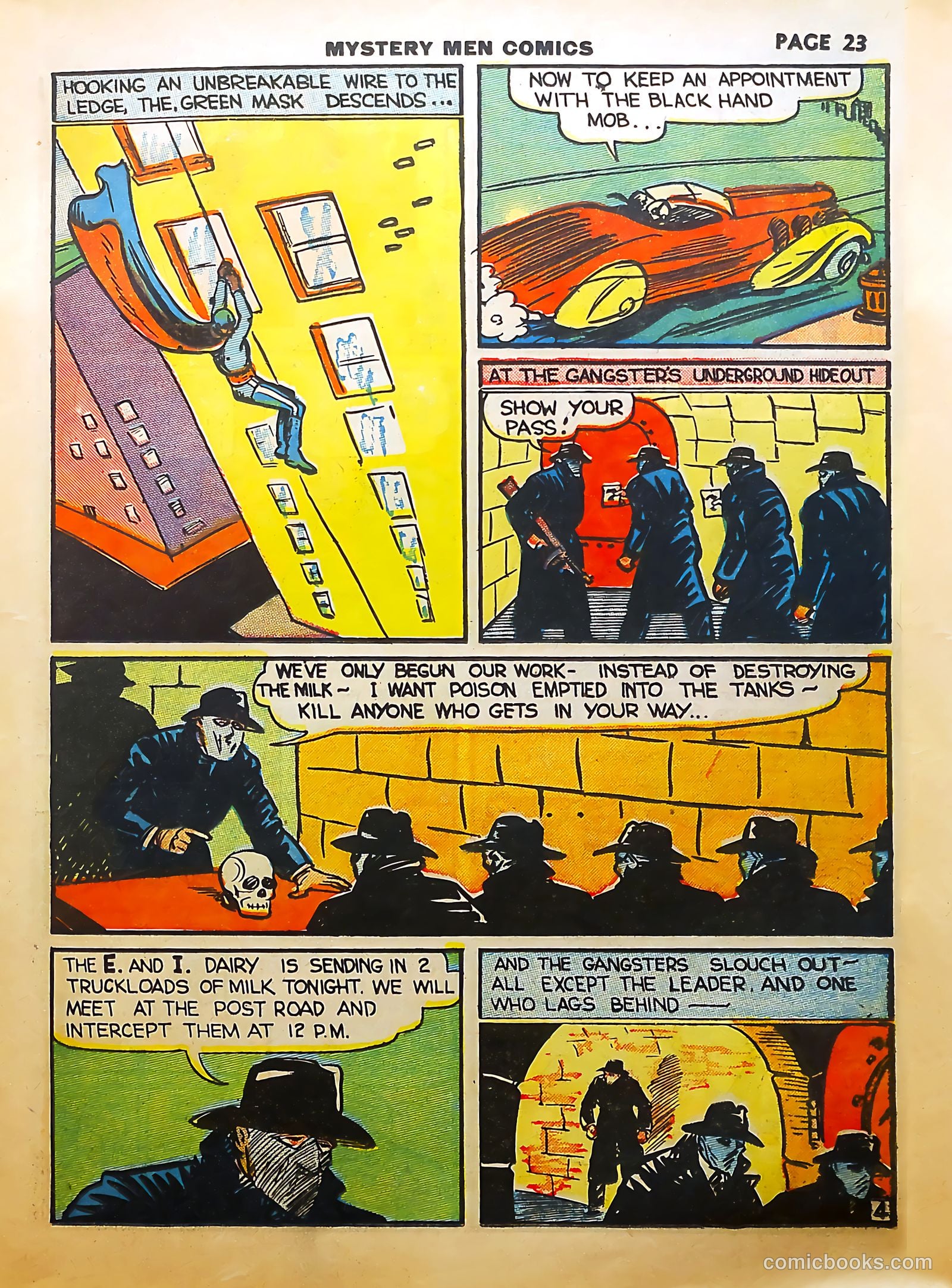 Mystery Men Comics #8 (1940) — page 25 of 68
