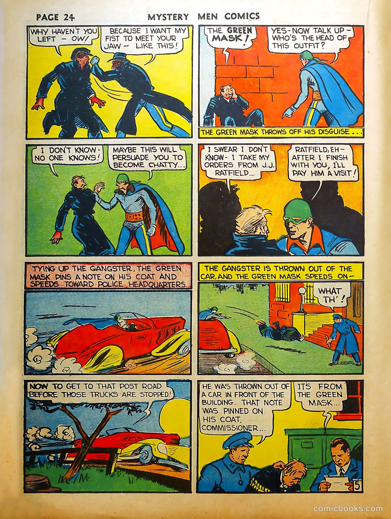 Mystery Men Comics #8 (1940) — page 26 of 68