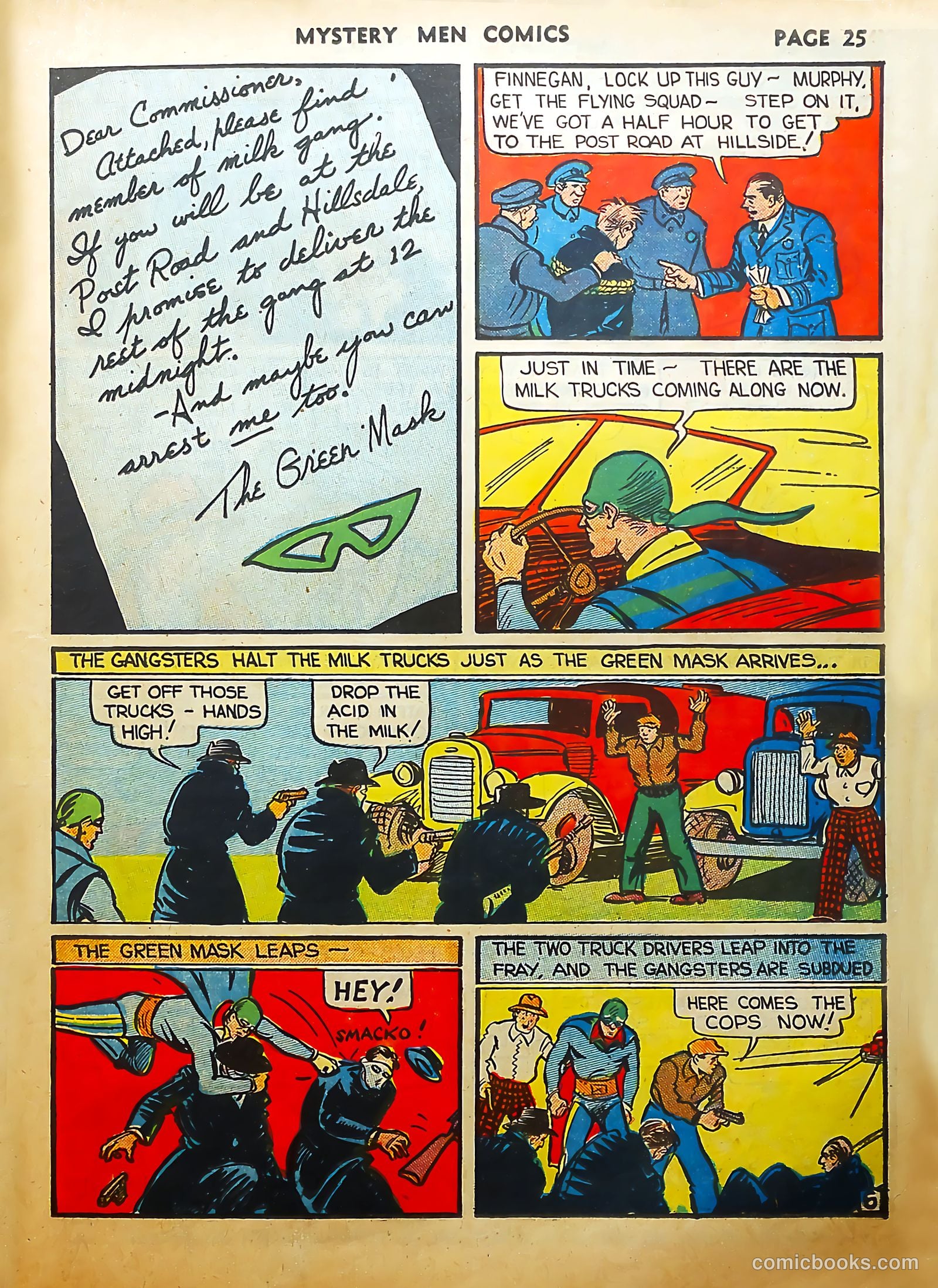 Mystery Men Comics #8 (1940) — page 27 of 68