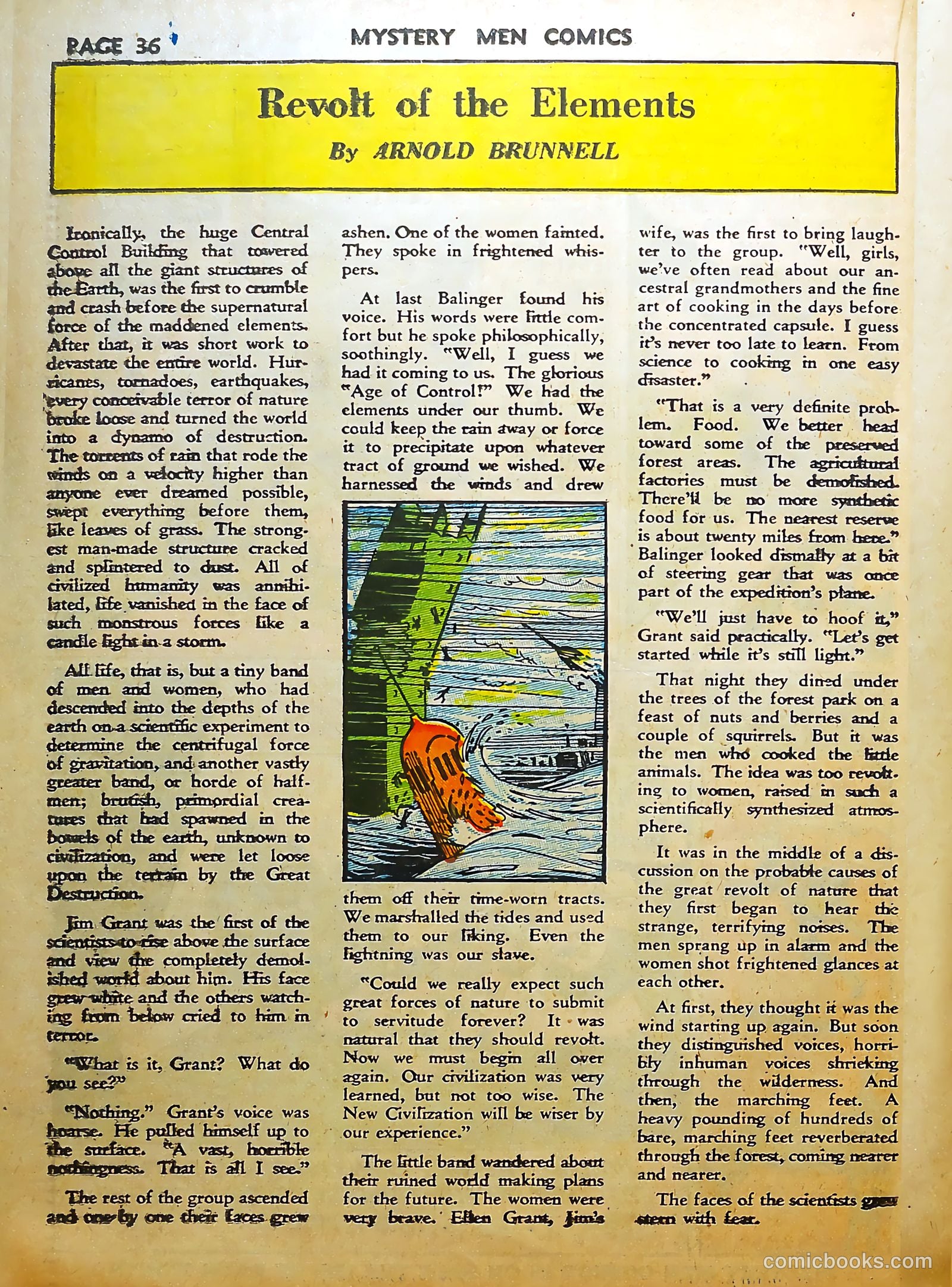 Mystery Men Comics #8 (1940) — page 38 of 68