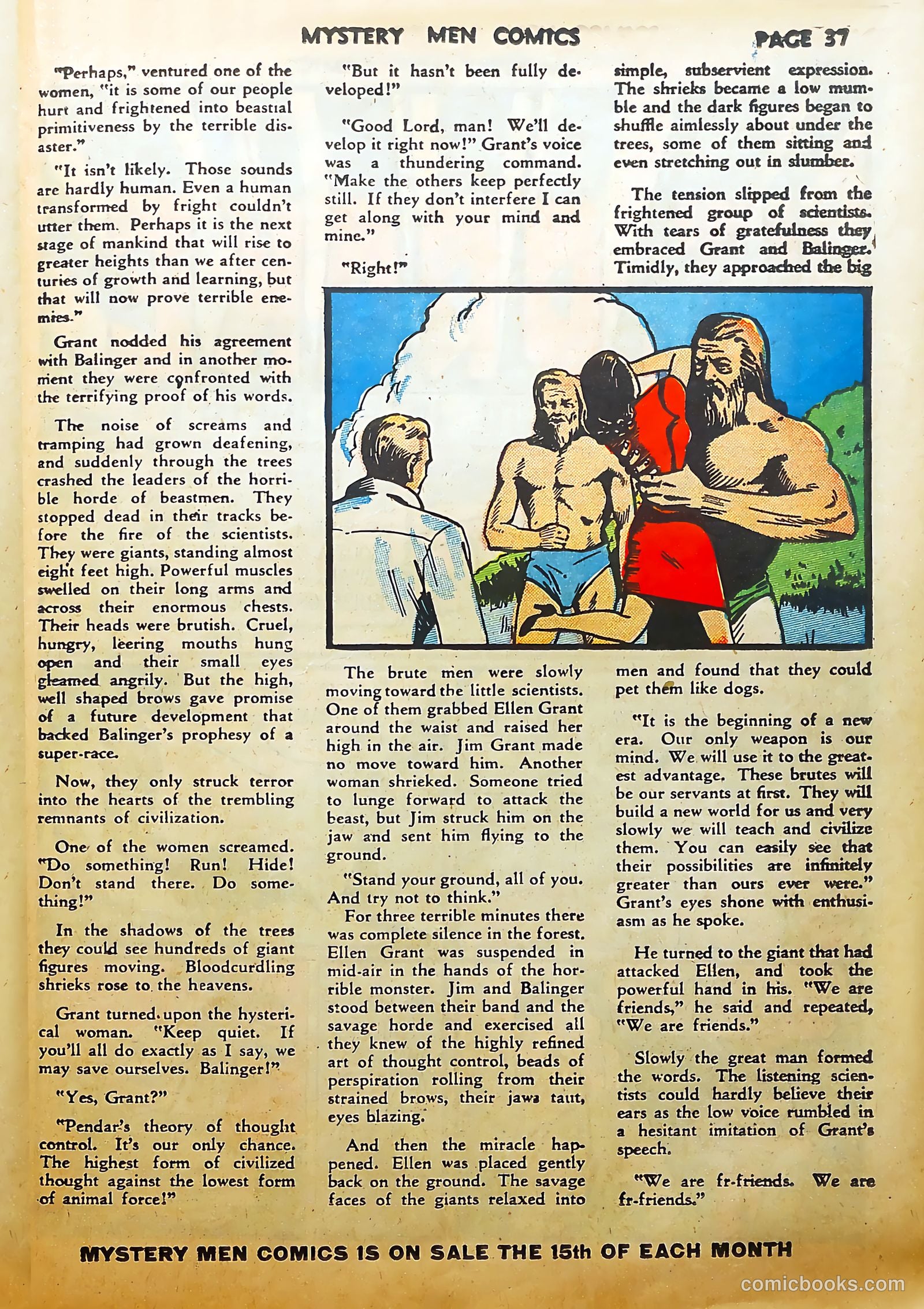 Mystery Men Comics #8 (1940) — page 39 of 68