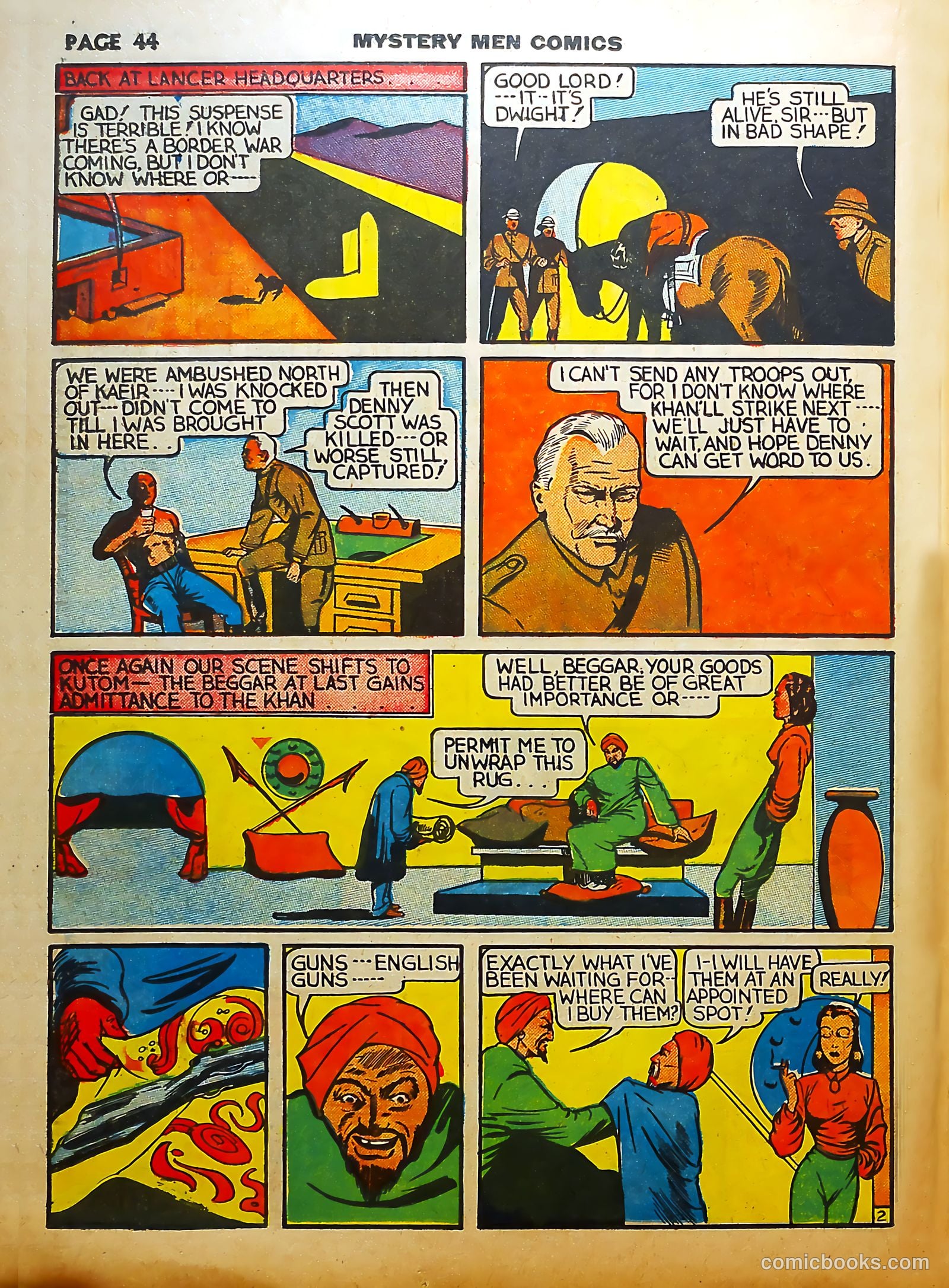 Mystery Men Comics #8 (1940) — page 46 of 68