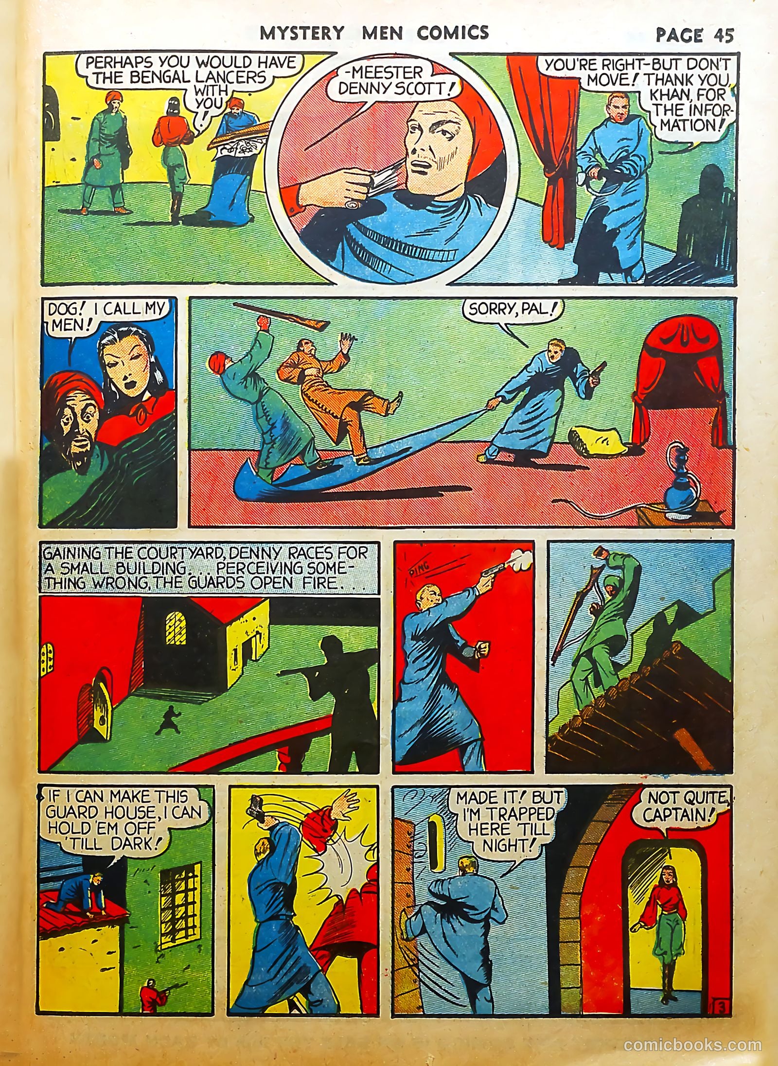 Mystery Men Comics #8 (1940) — page 47 of 68