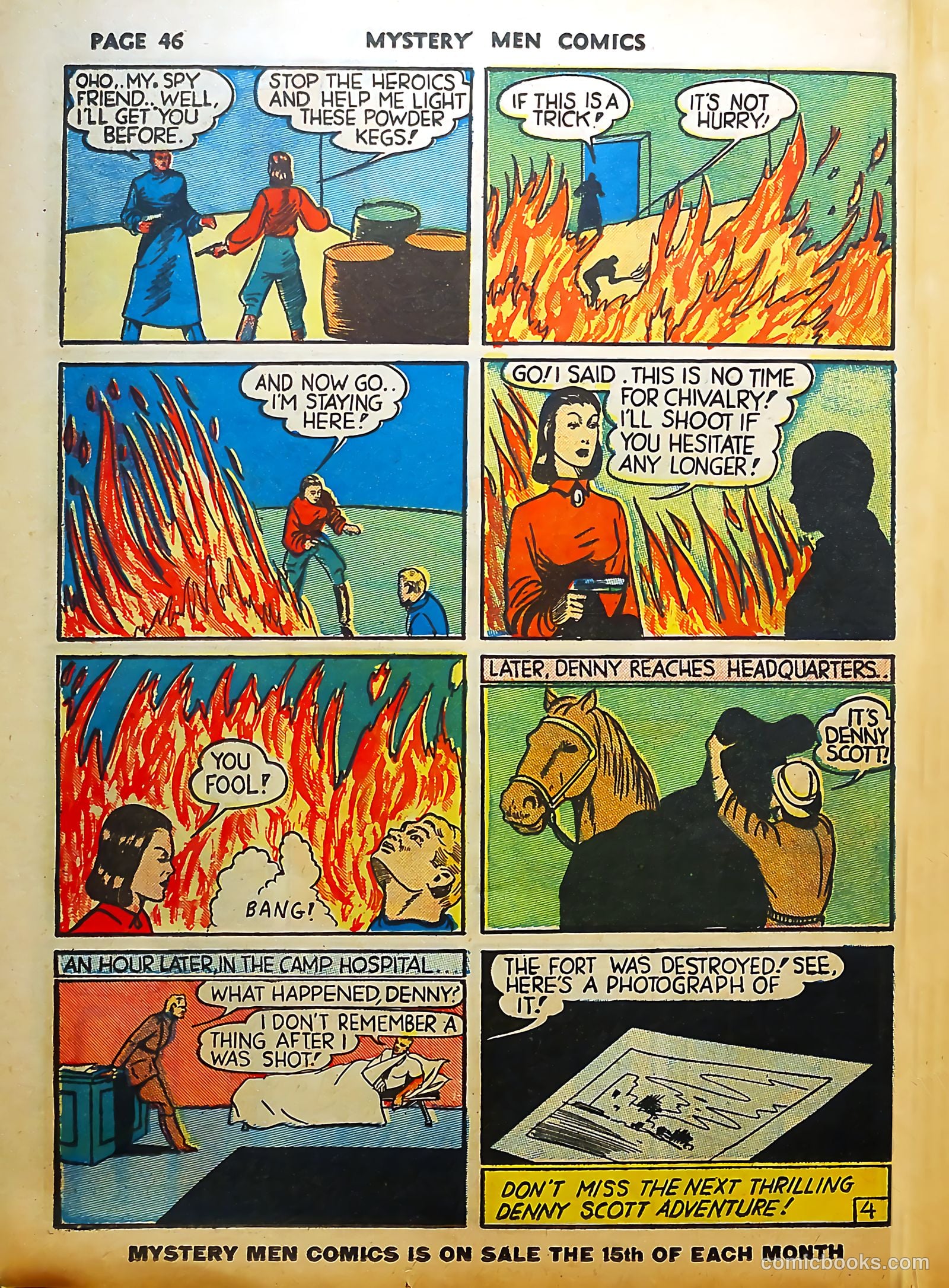 Mystery Men Comics #8 (1940) — page 48 of 68