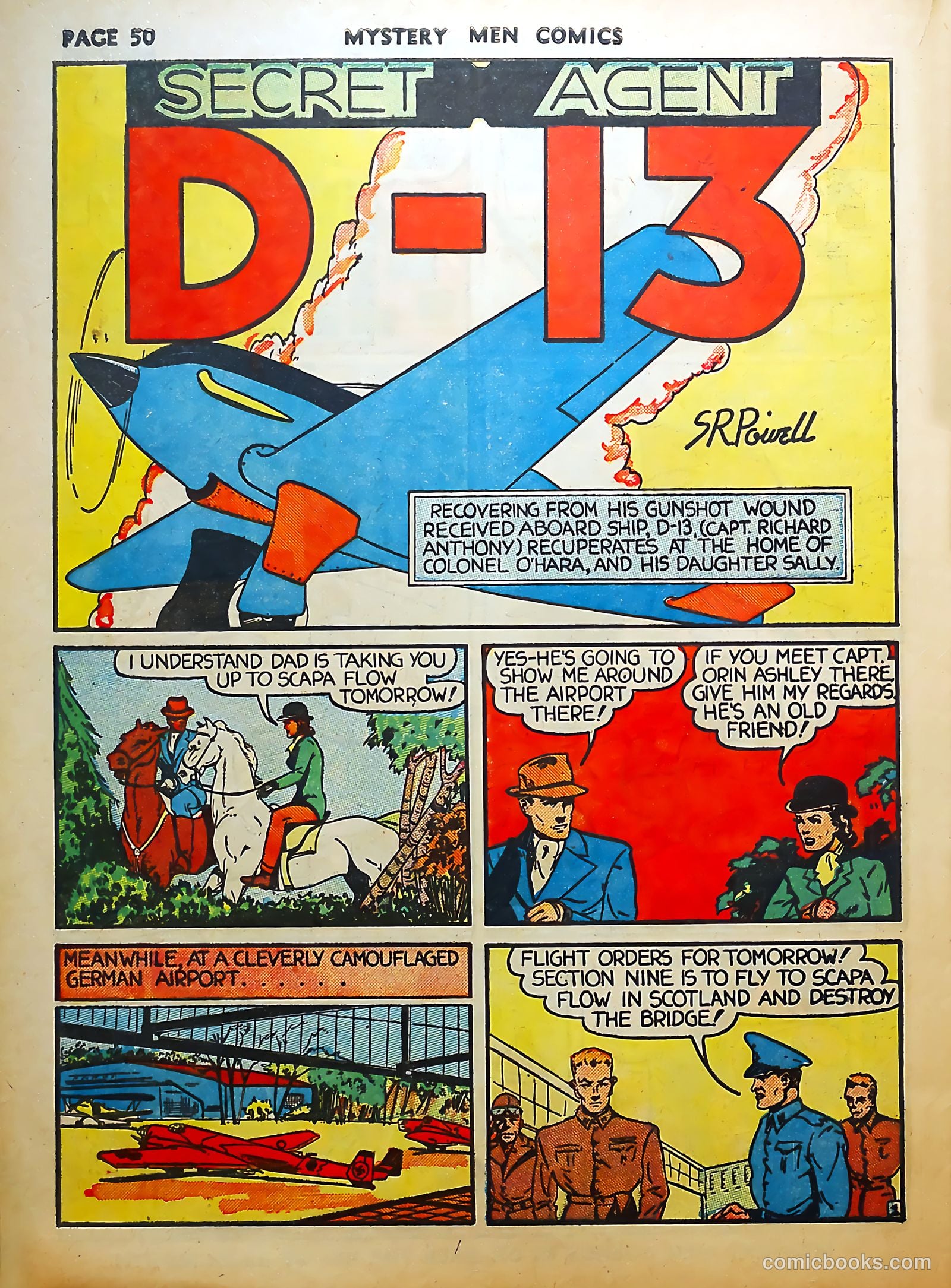 Mystery Men Comics #8 (1940) — page 52 of 68