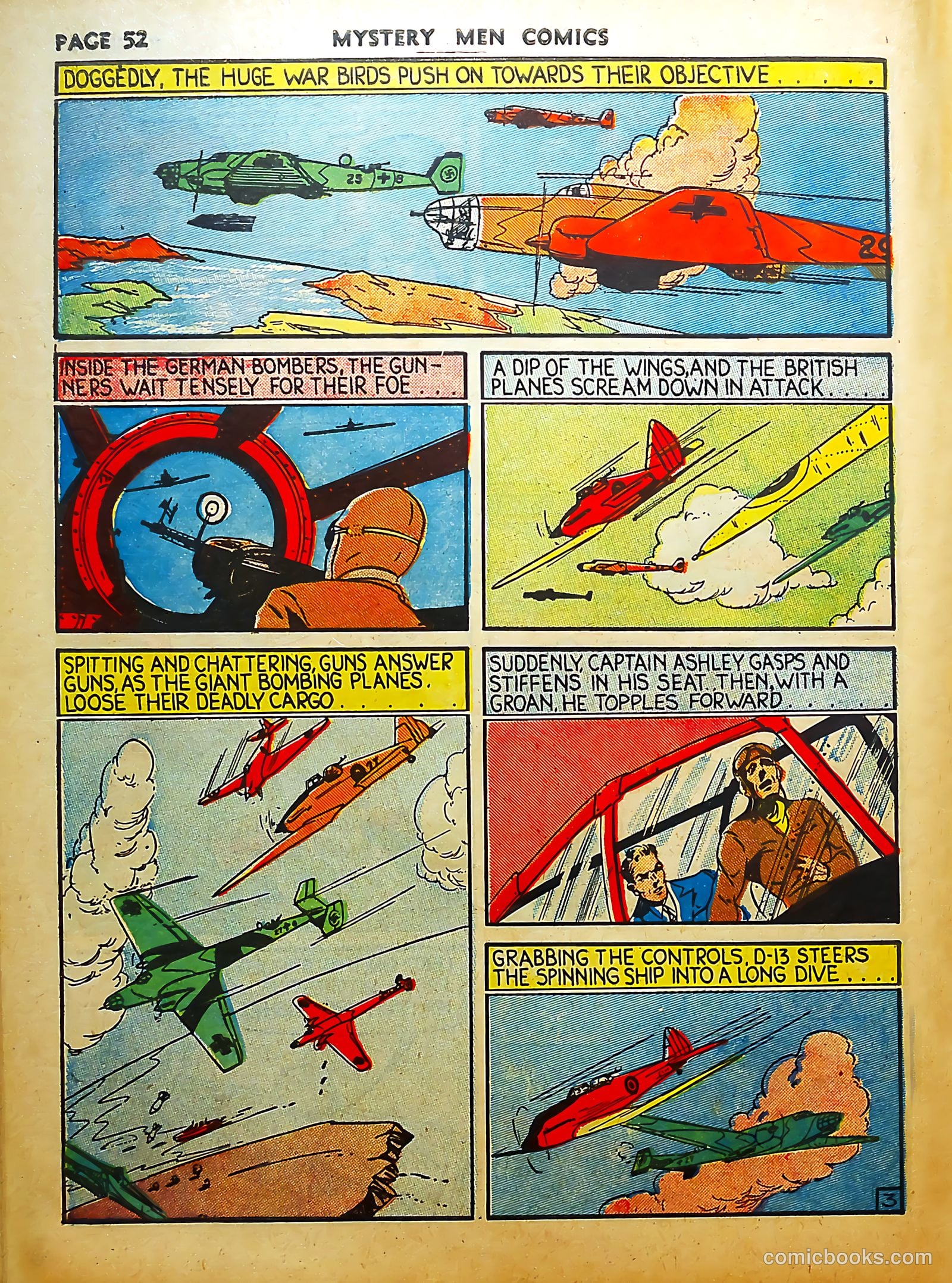 Mystery Men Comics #8 (1940) — page 54 of 68