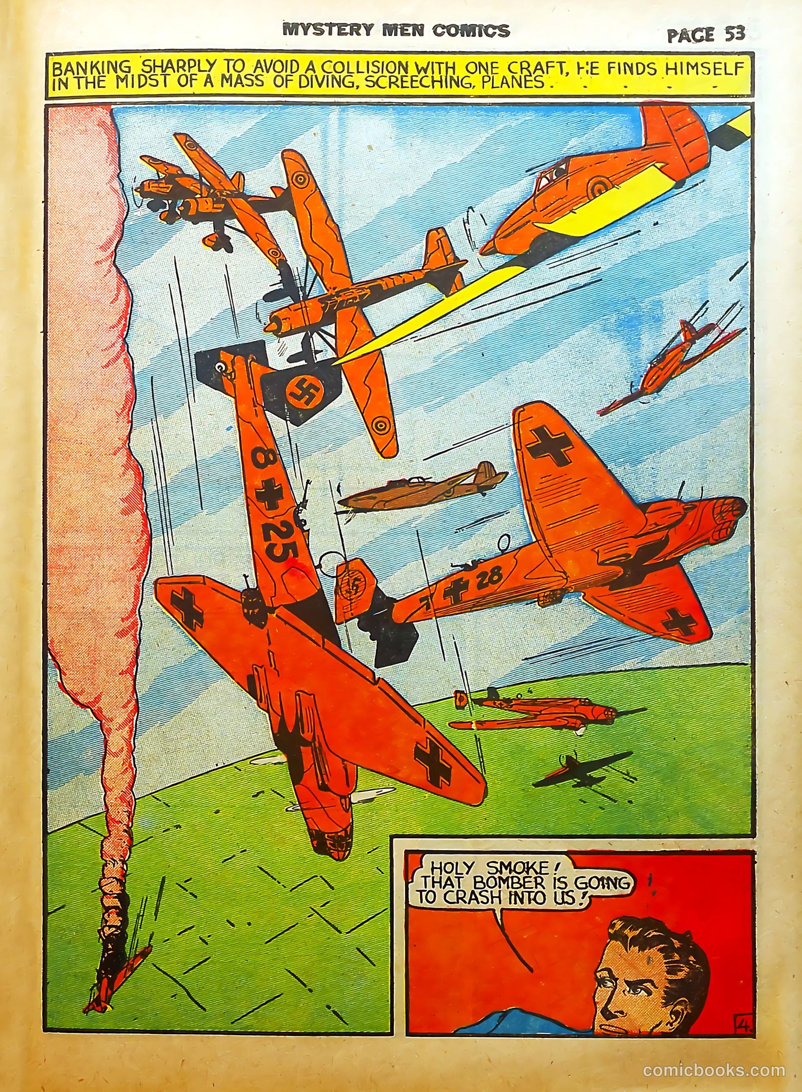 Mystery Men Comics #8 (1940) — page 55 of 68