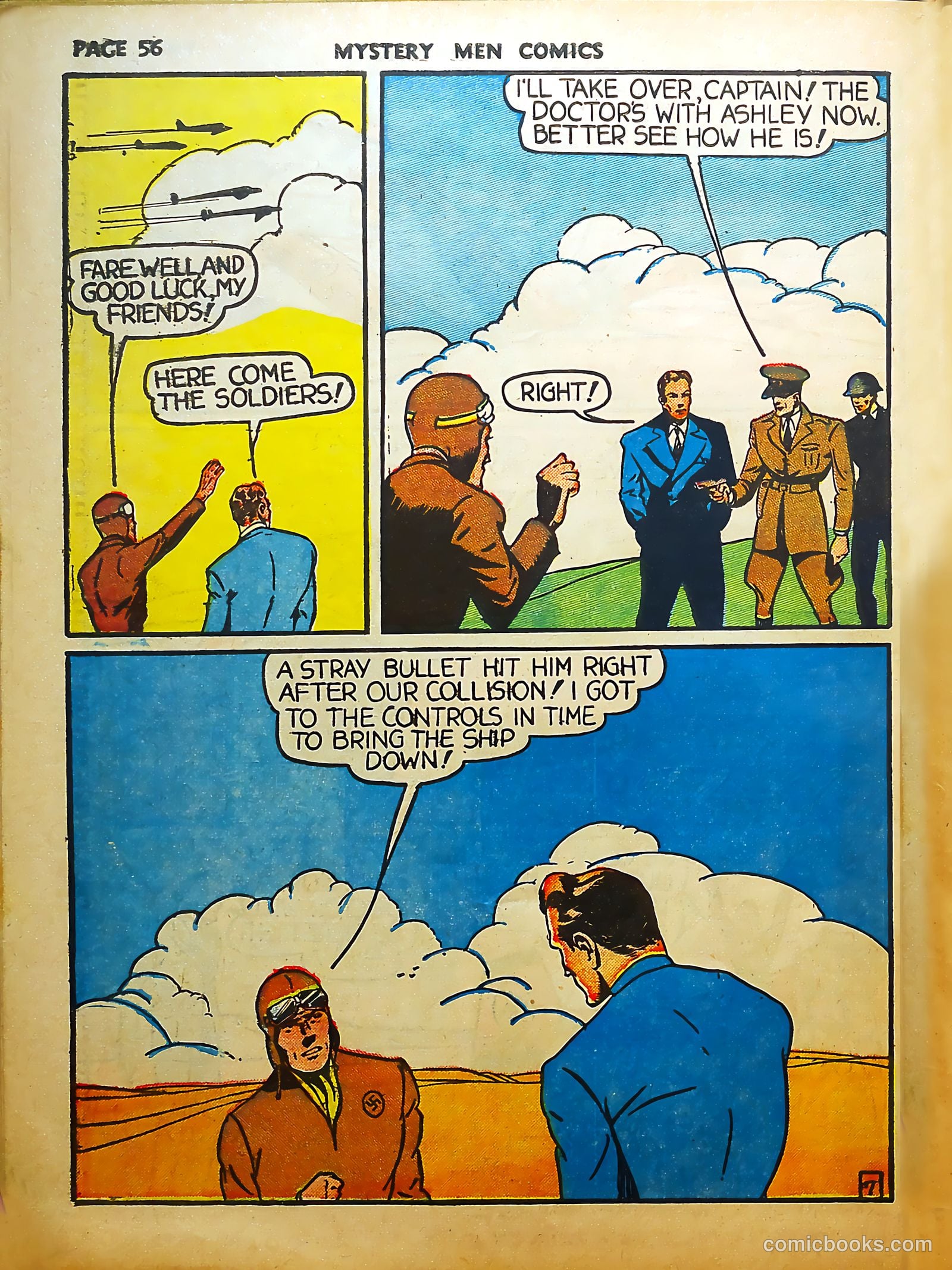Mystery Men Comics #8 (1940) — page 58 of 68