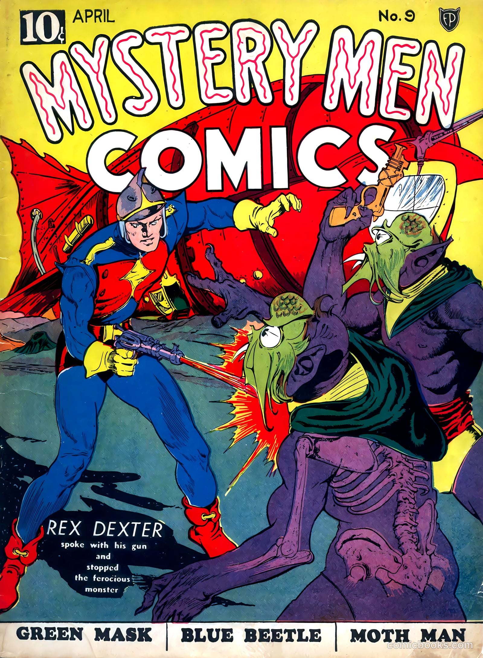 Mystery Men Comics #9