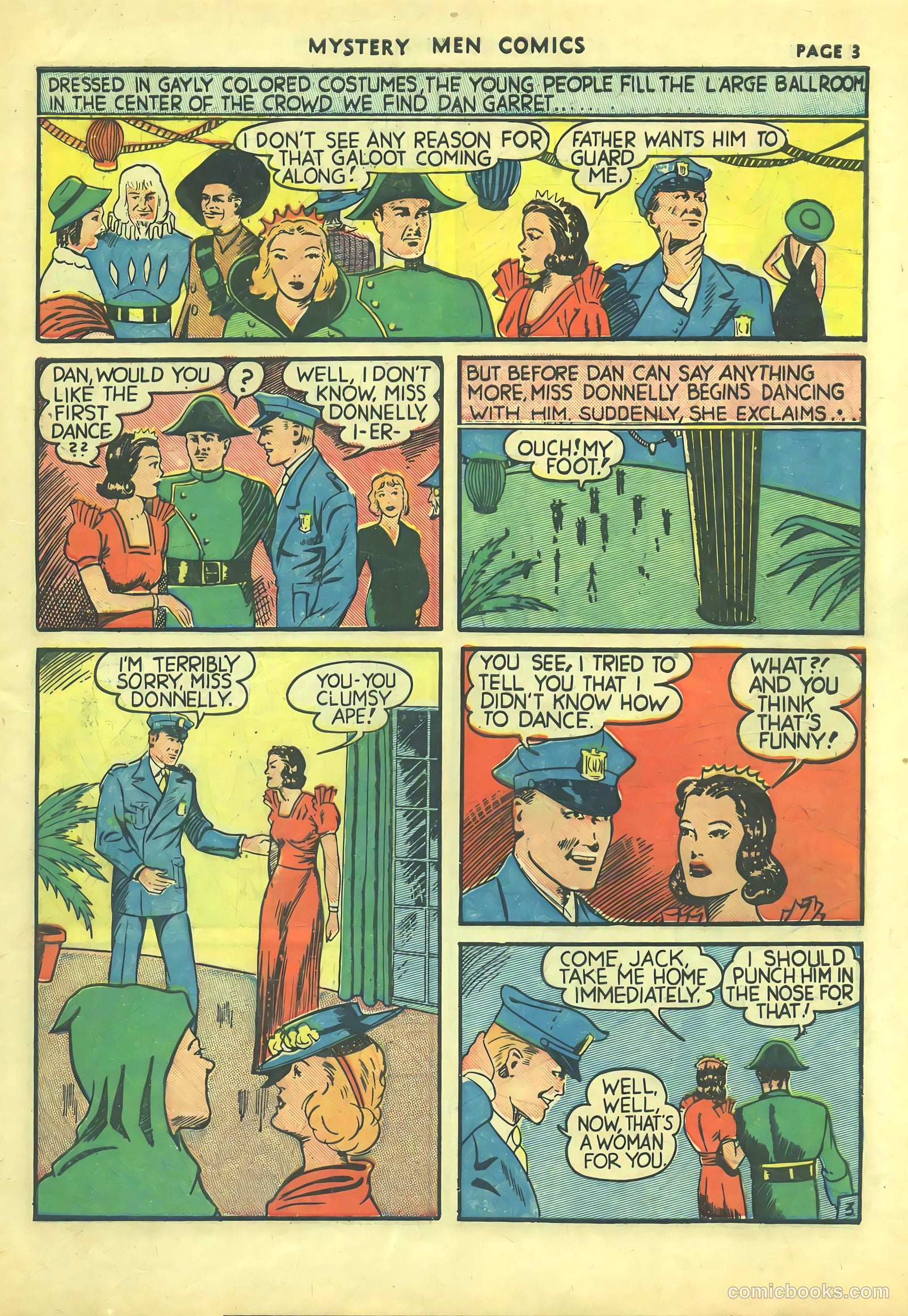 Mystery Men Comics #9 (1940) — page 5 of 68