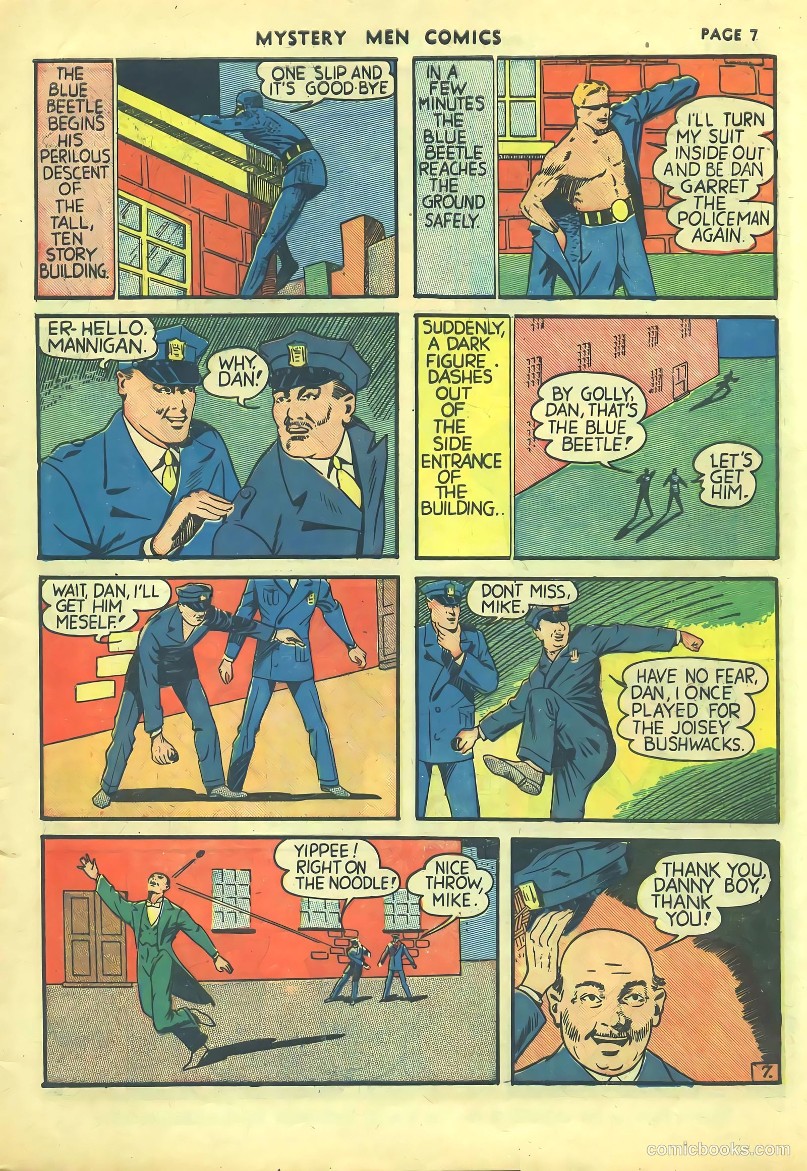 Mystery Men Comics #9 (1940) — page 9 of 68