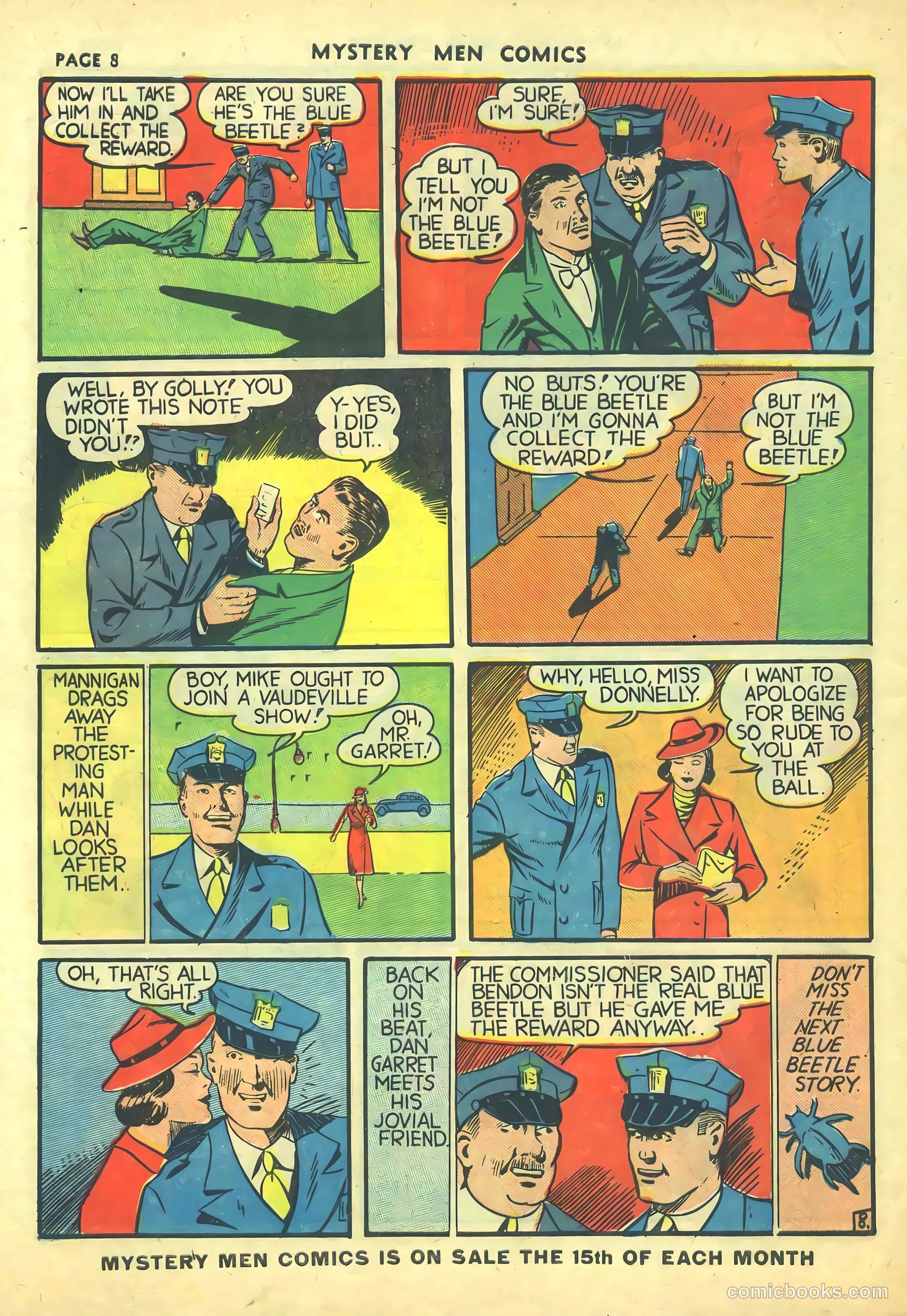 Mystery Men Comics #9 (1940) — page 10 of 68