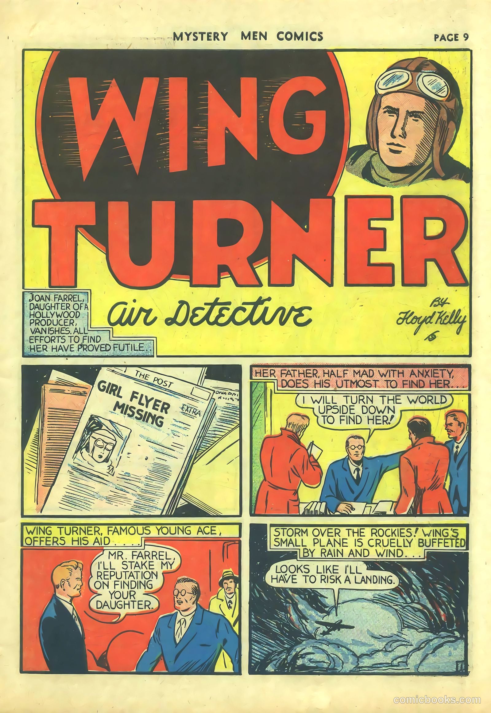 Mystery Men Comics #9 (1940) — page 11 of 68