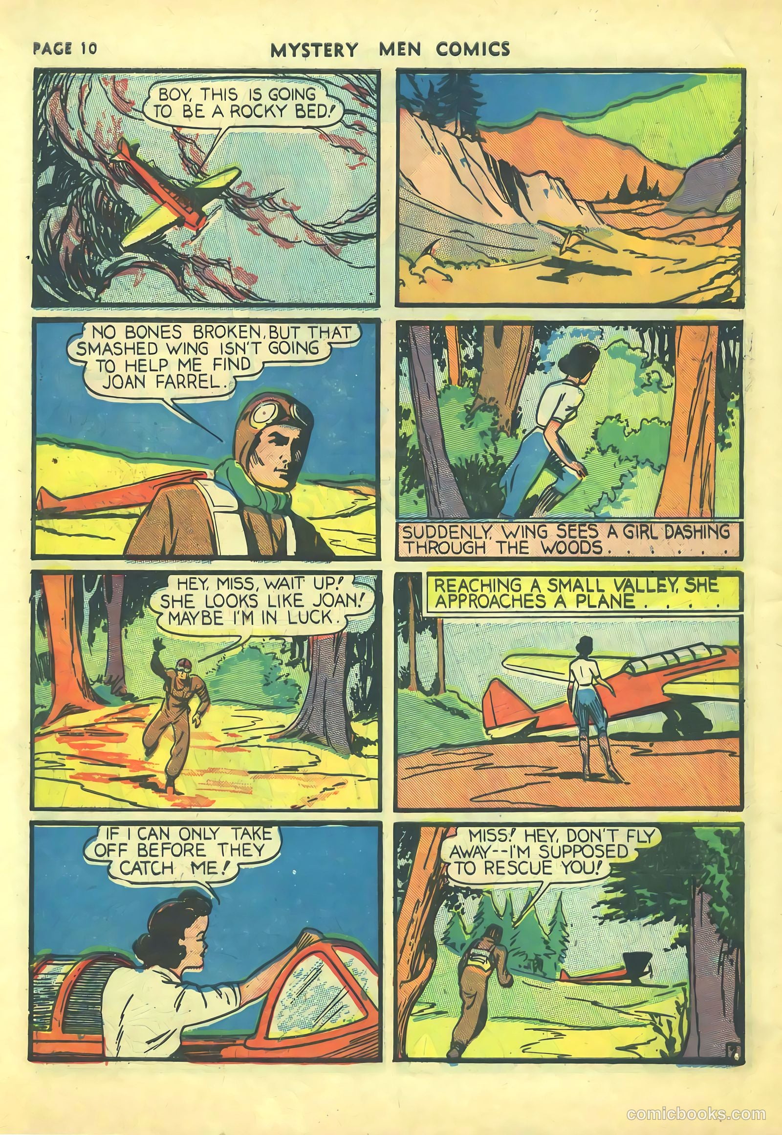 Mystery Men Comics #9 (1940) — page 12 of 68