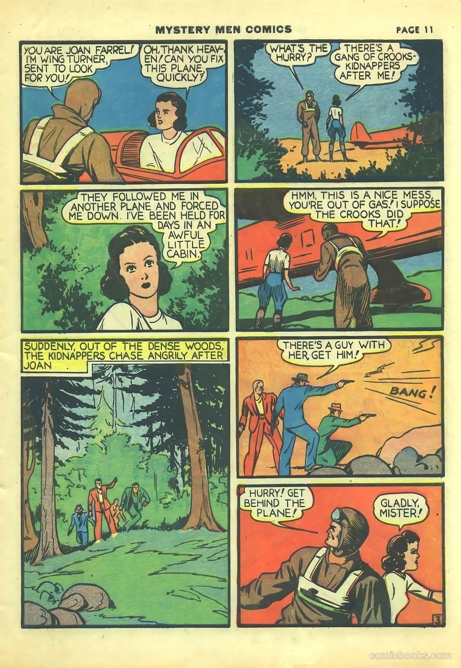 Mystery Men Comics #9 (1940) — page 13 of 68