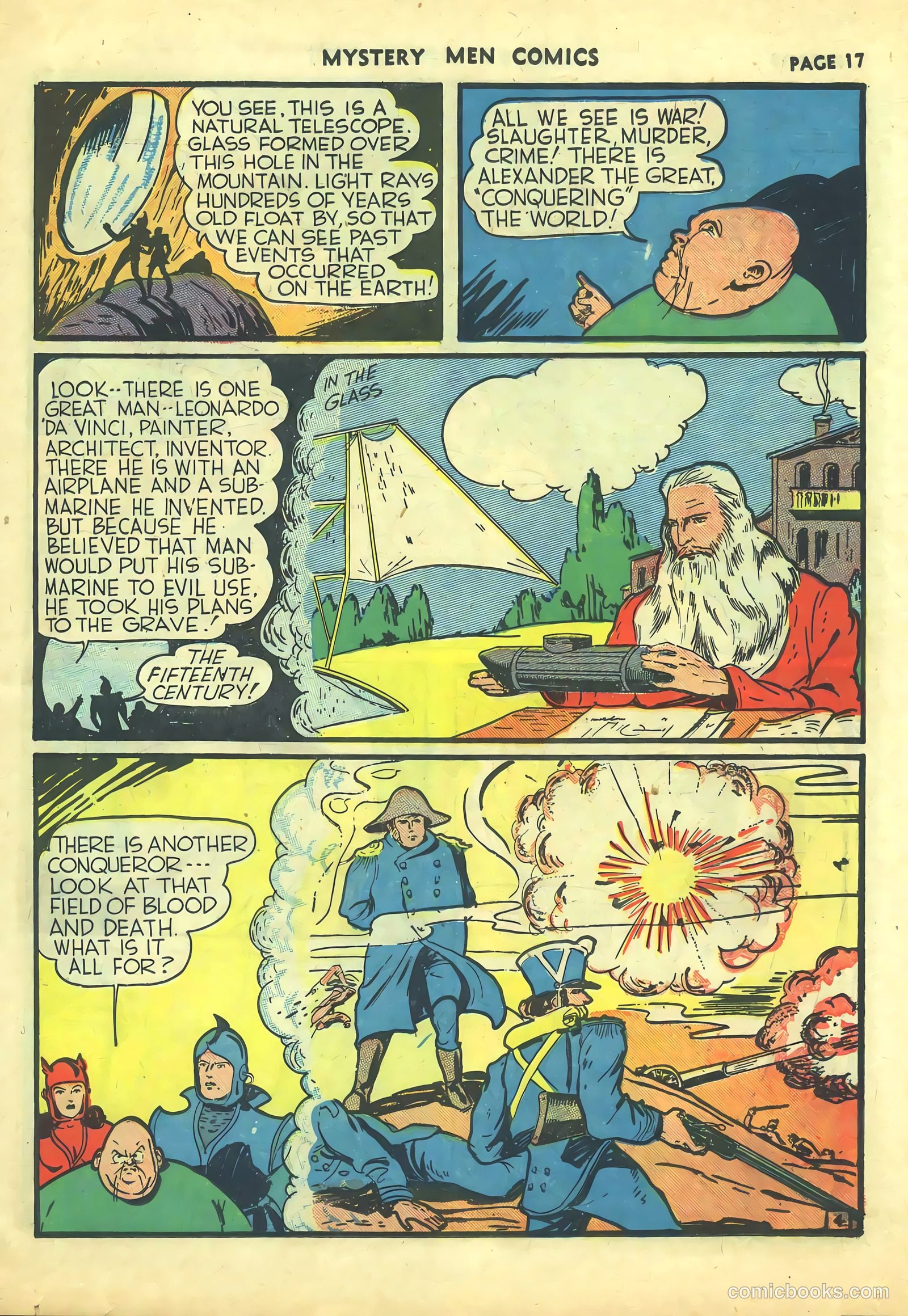 Mystery Men Comics #9 (1940) — page 19 of 68