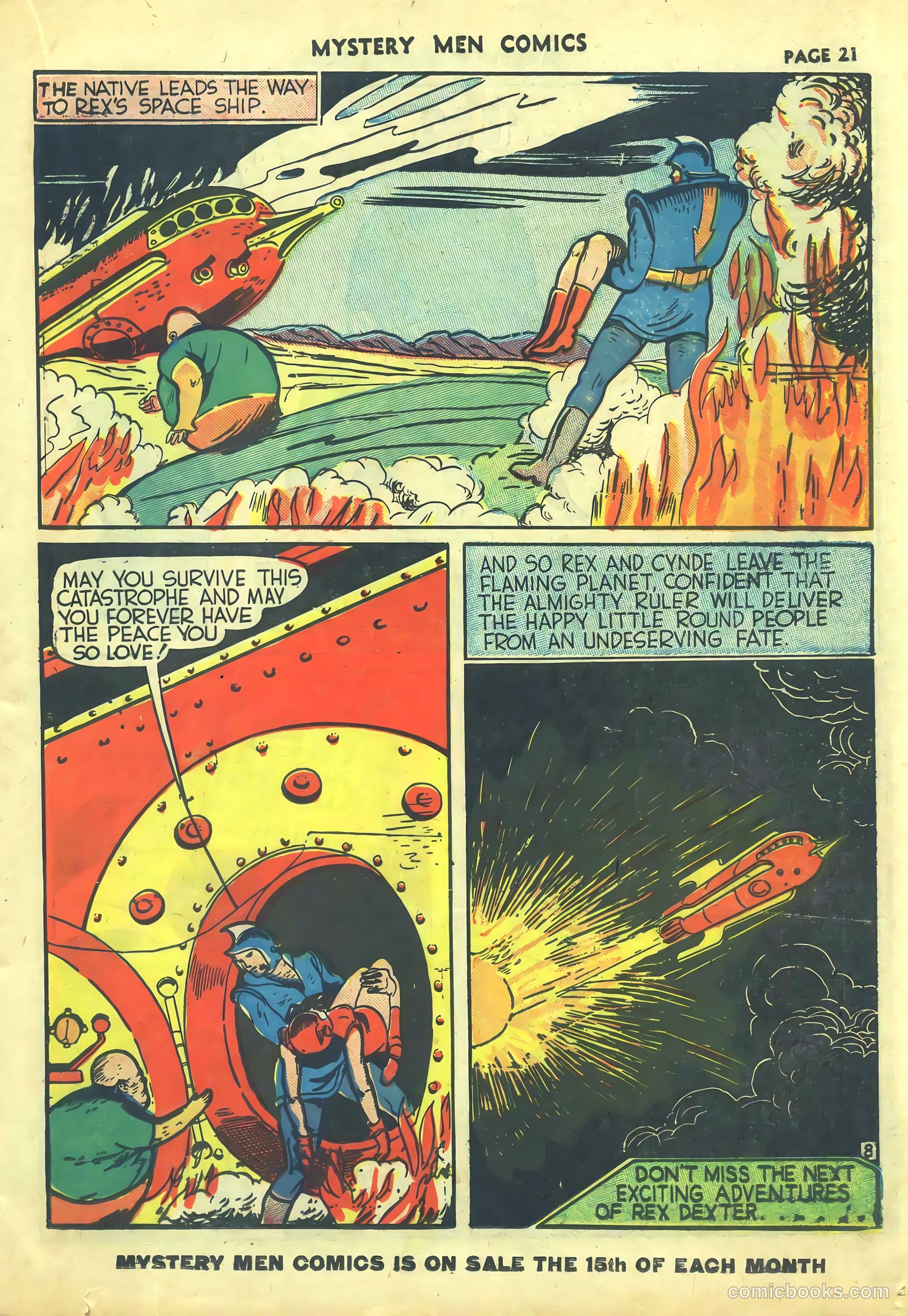 Mystery Men Comics #9 (1940) — page 23 of 68
