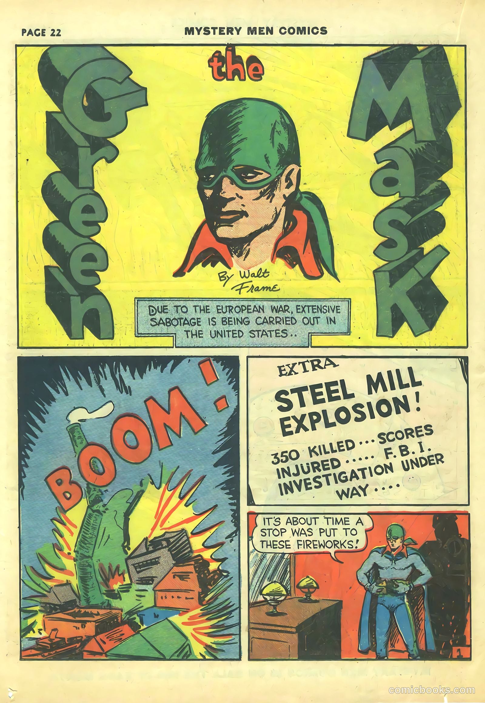Mystery Men Comics #9 (1940) — page 24 of 68