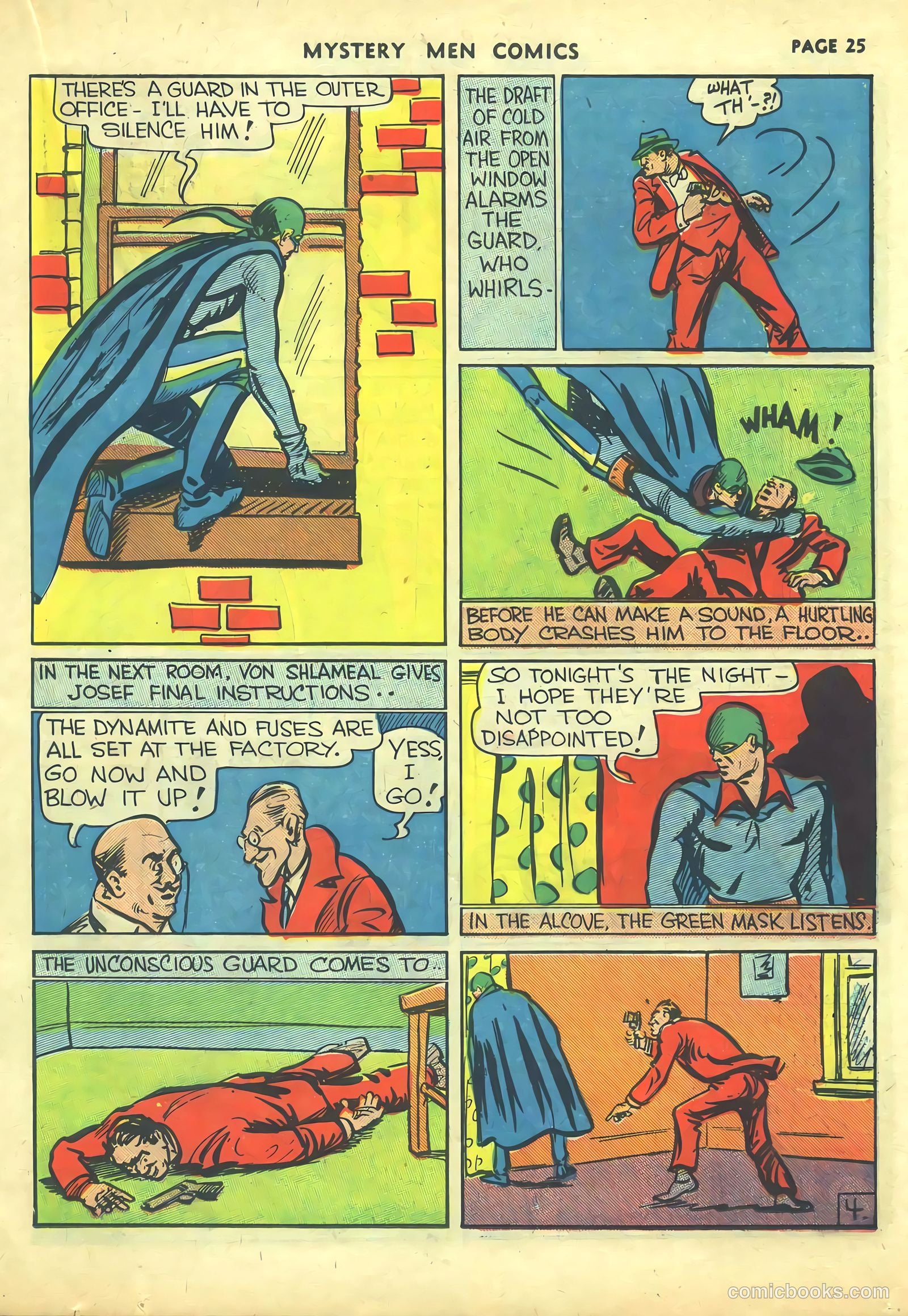 Mystery Men Comics #9 (1940) — page 27 of 68
