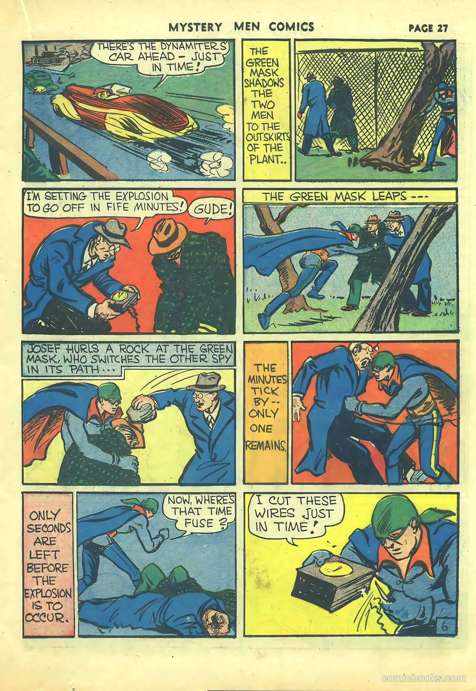 Mystery Men Comics #9 (1940) — page 29 of 68
