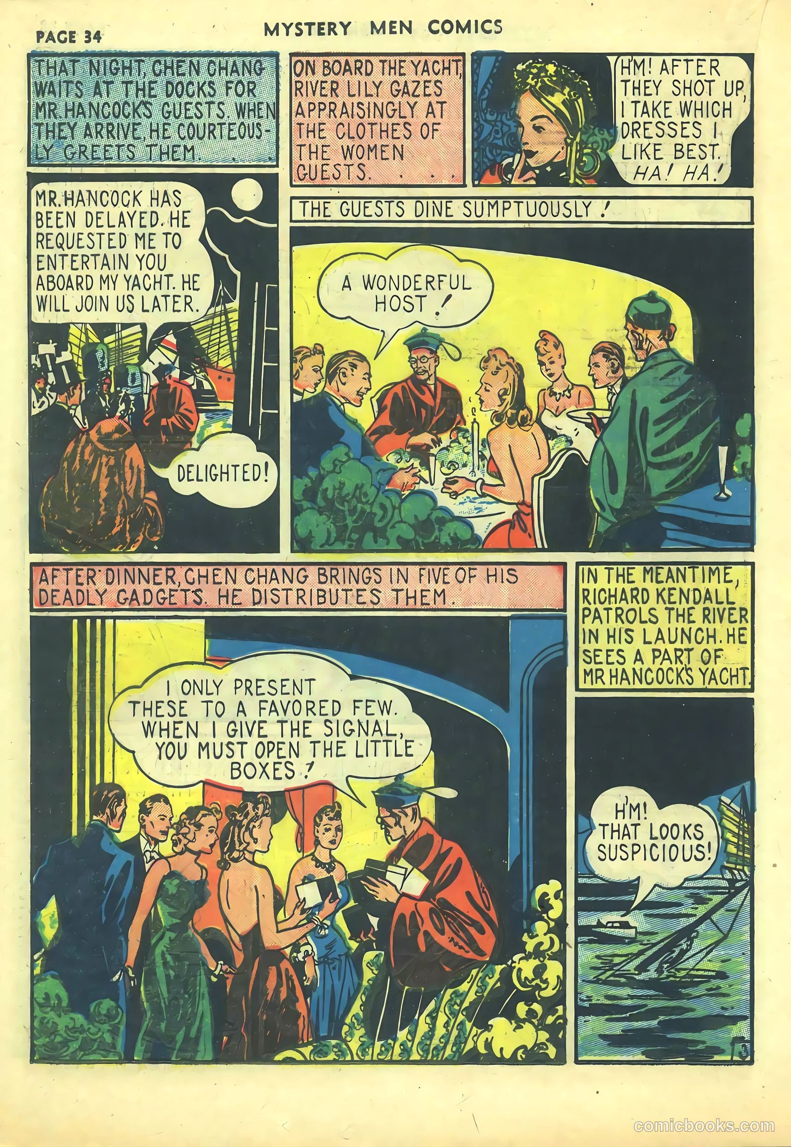 Mystery Men Comics #9 (1940) — page 36 of 68