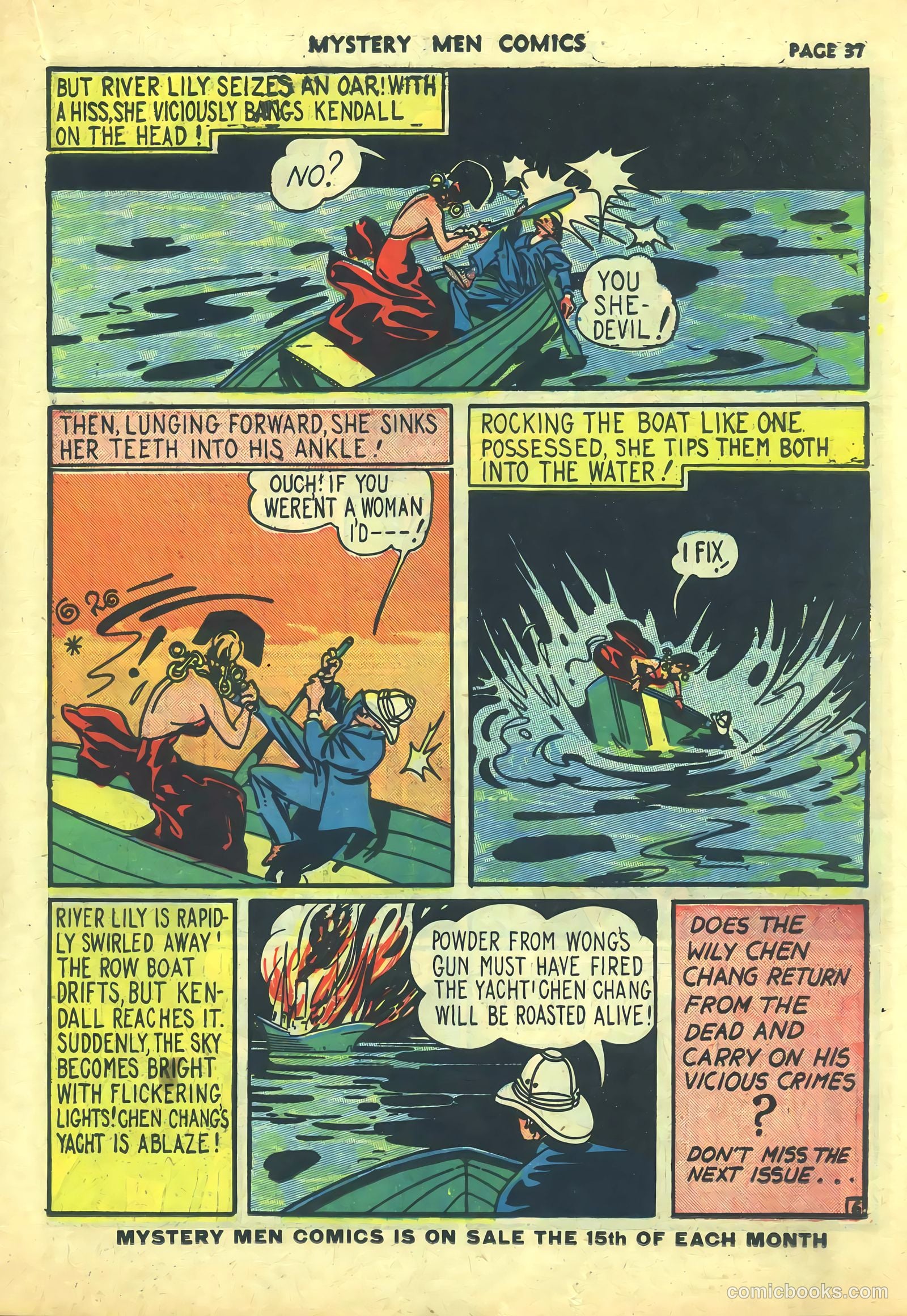 Mystery Men Comics #9 (1940) — page 39 of 68