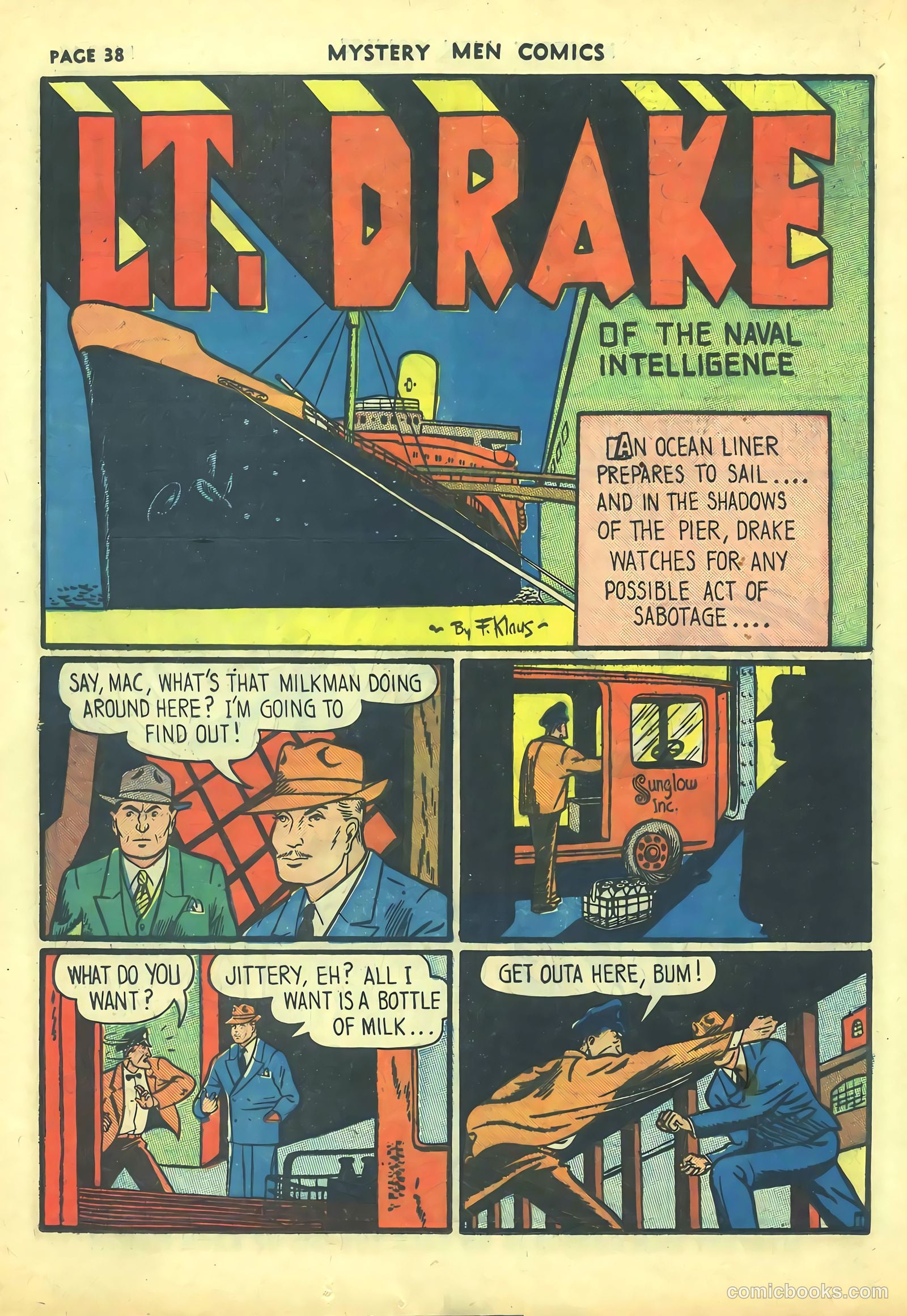 Mystery Men Comics #9 (1940) — page 40 of 68