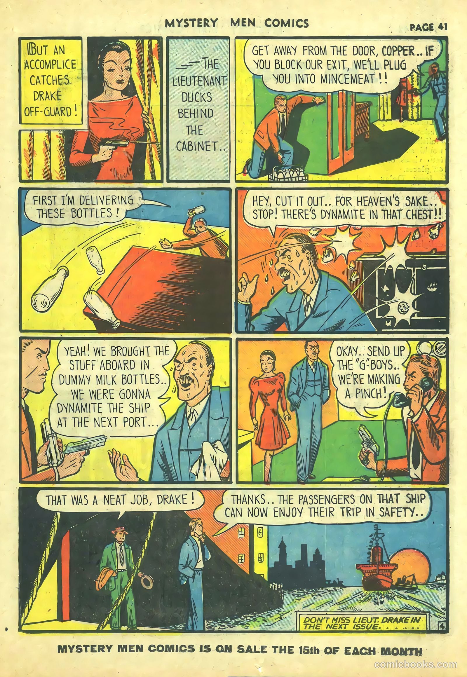 Mystery Men Comics #9 (1940) — page 43 of 68