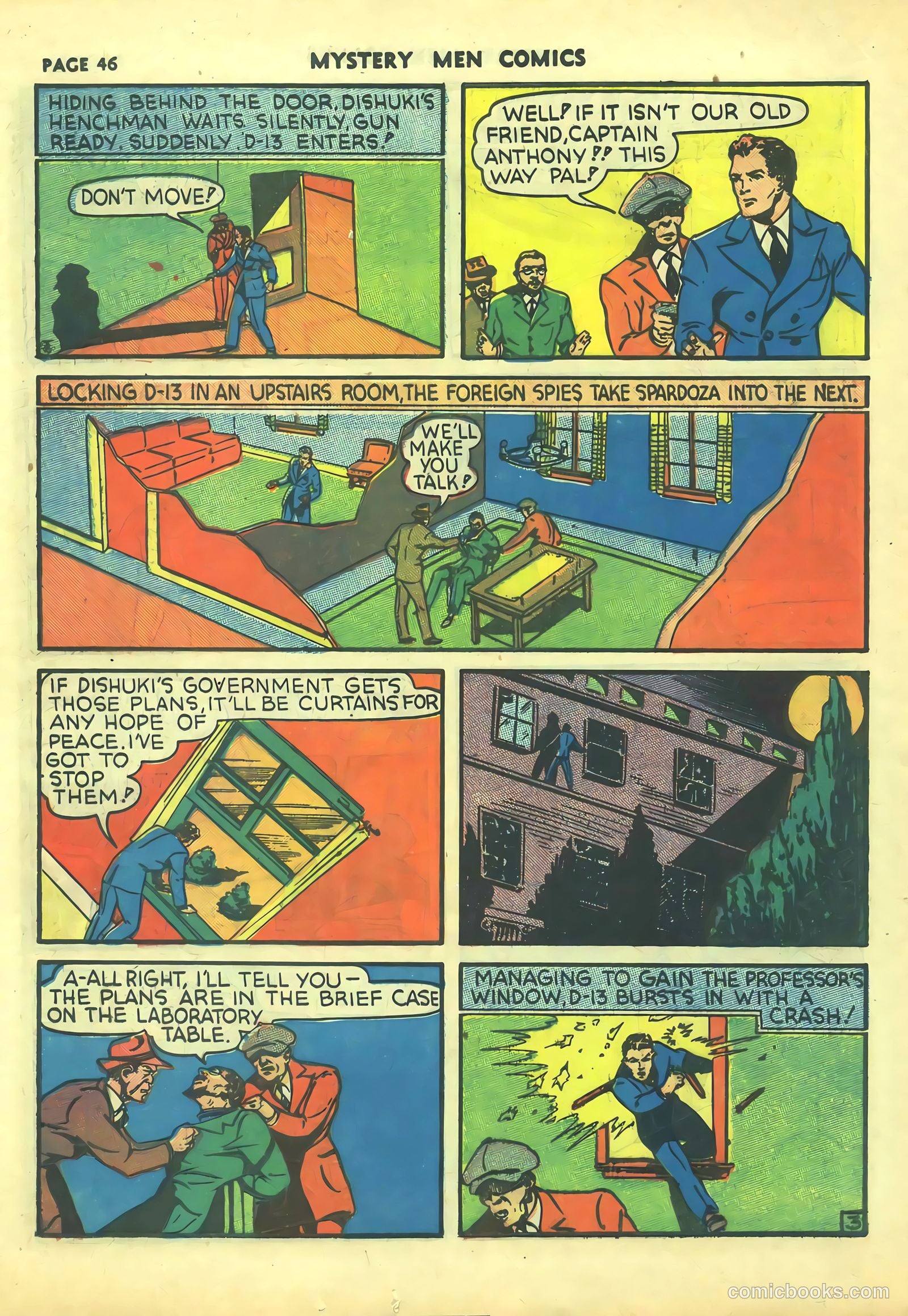 Mystery Men Comics #9 (1940) — page 48 of 68