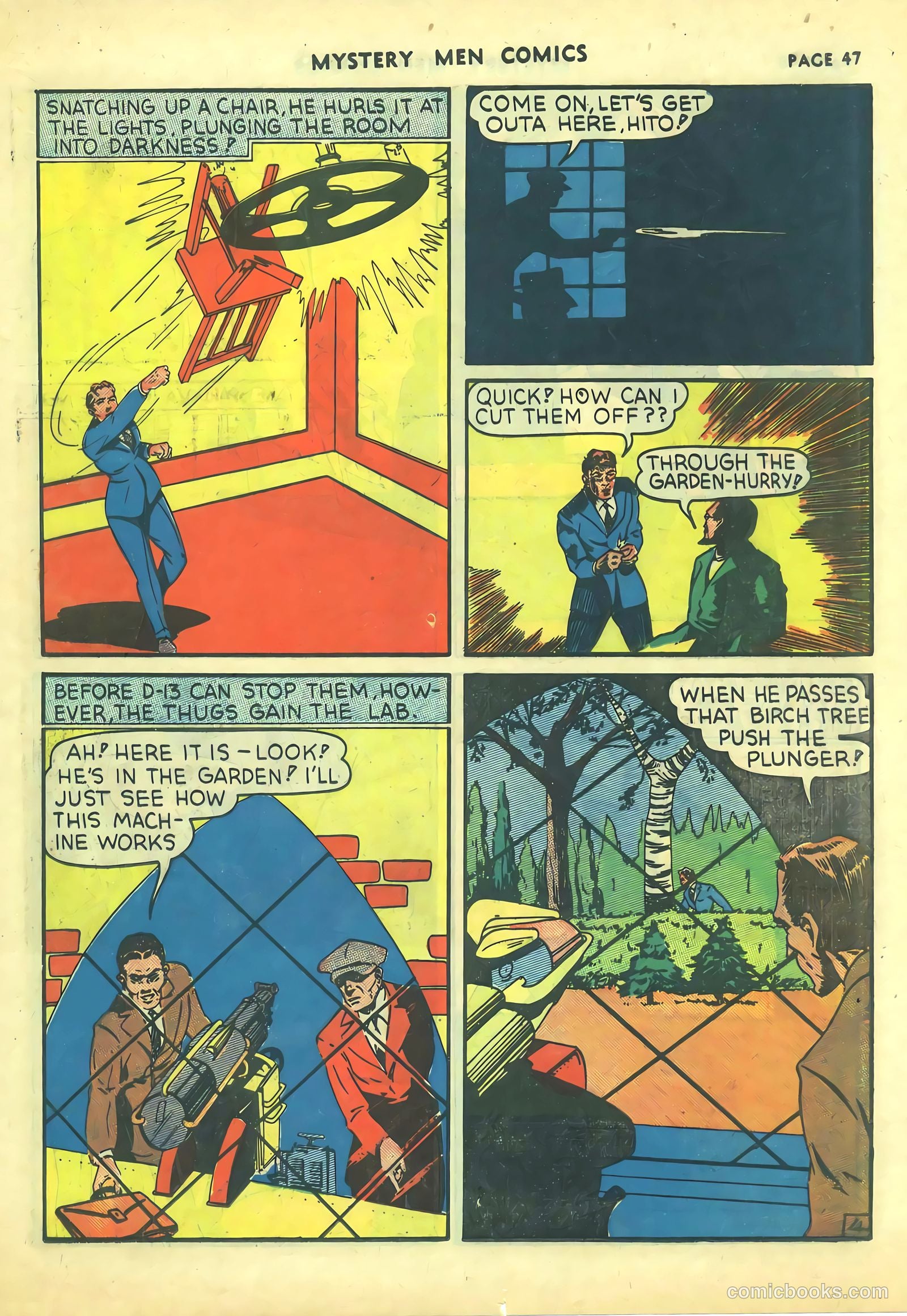 Mystery Men Comics #9 (1940) — page 49 of 68