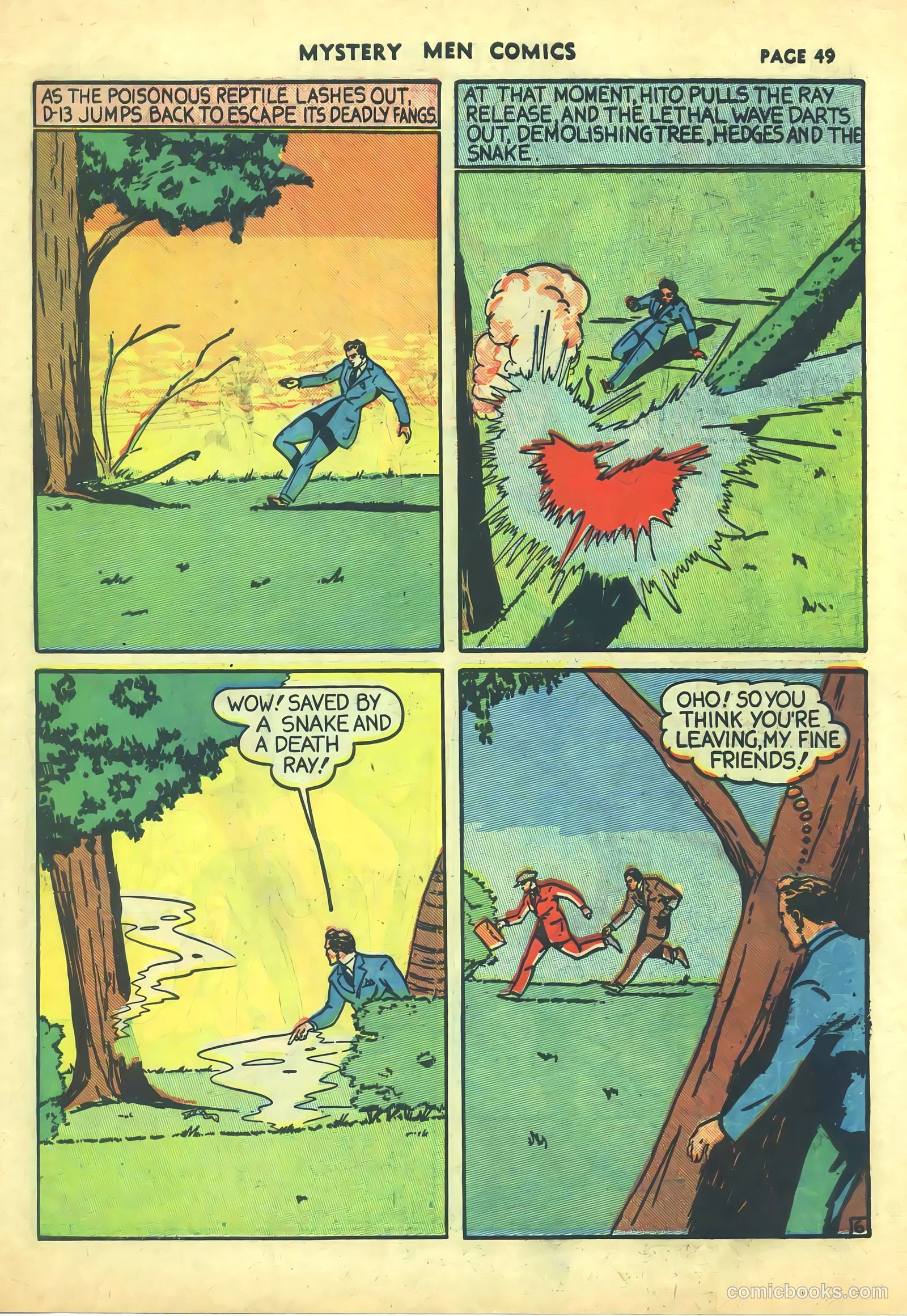 Mystery Men Comics #9 (1940) — page 51 of 68