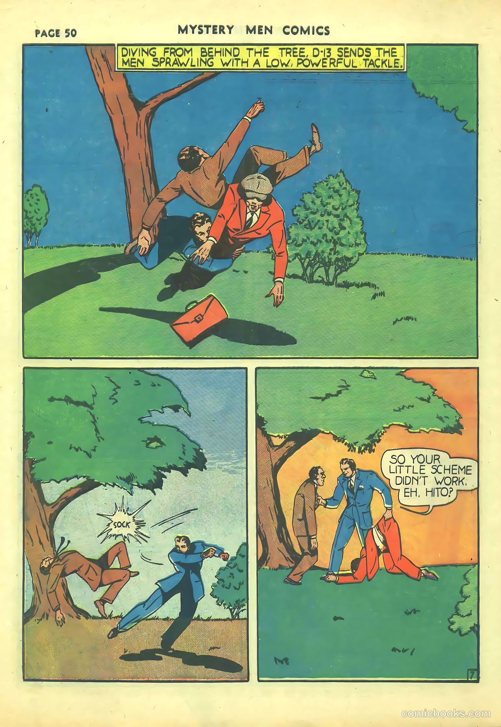 Mystery Men Comics #9 (1940) — page 52 of 68