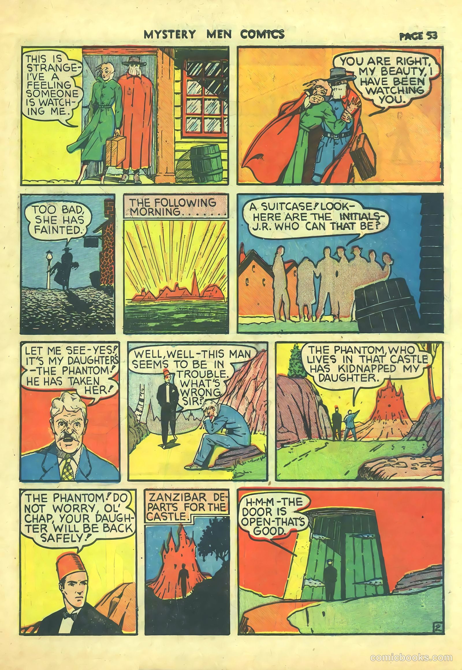 Mystery Men Comics #9 (1940) — page 55 of 68