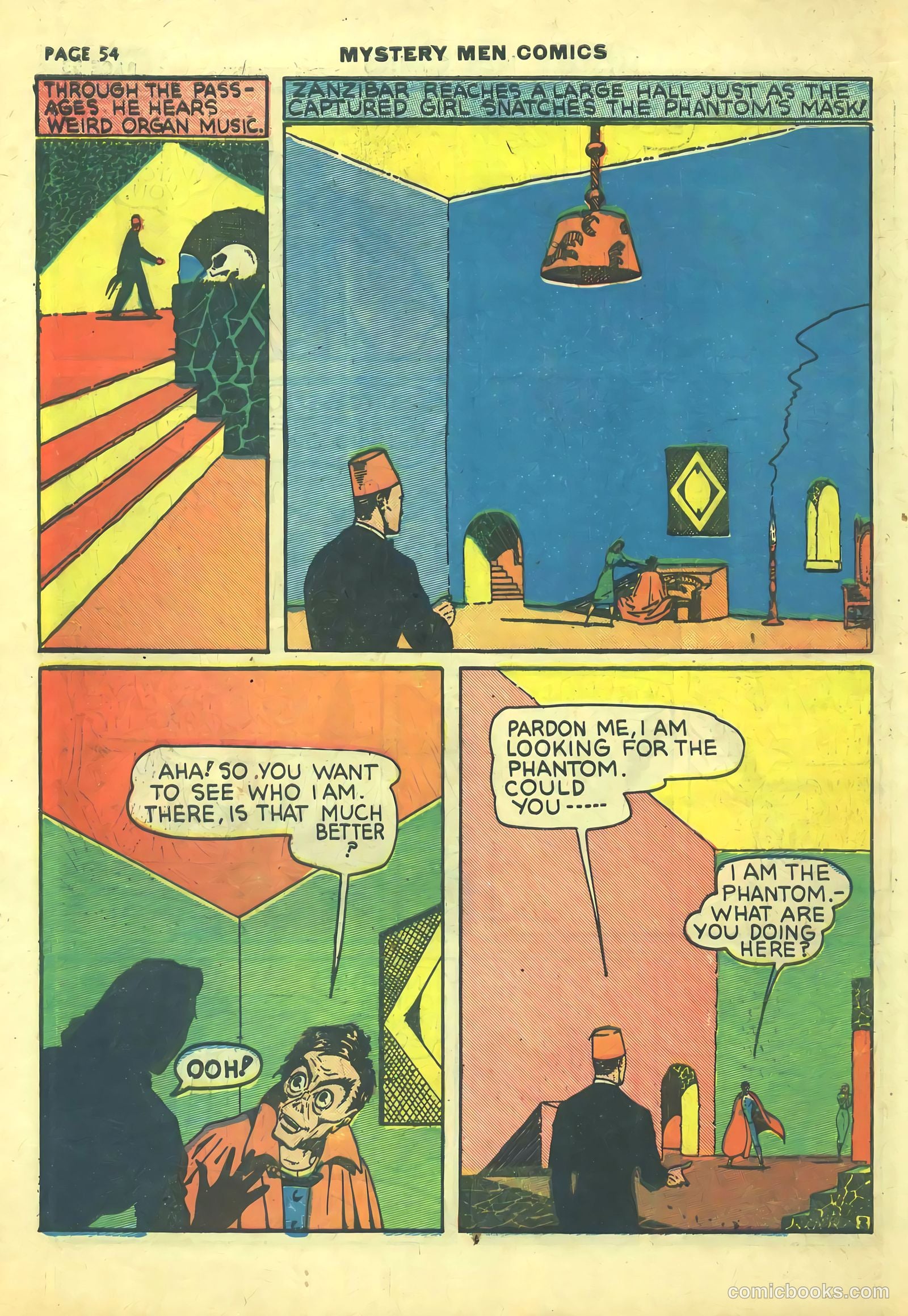 Mystery Men Comics #9 (1940) — page 56 of 68