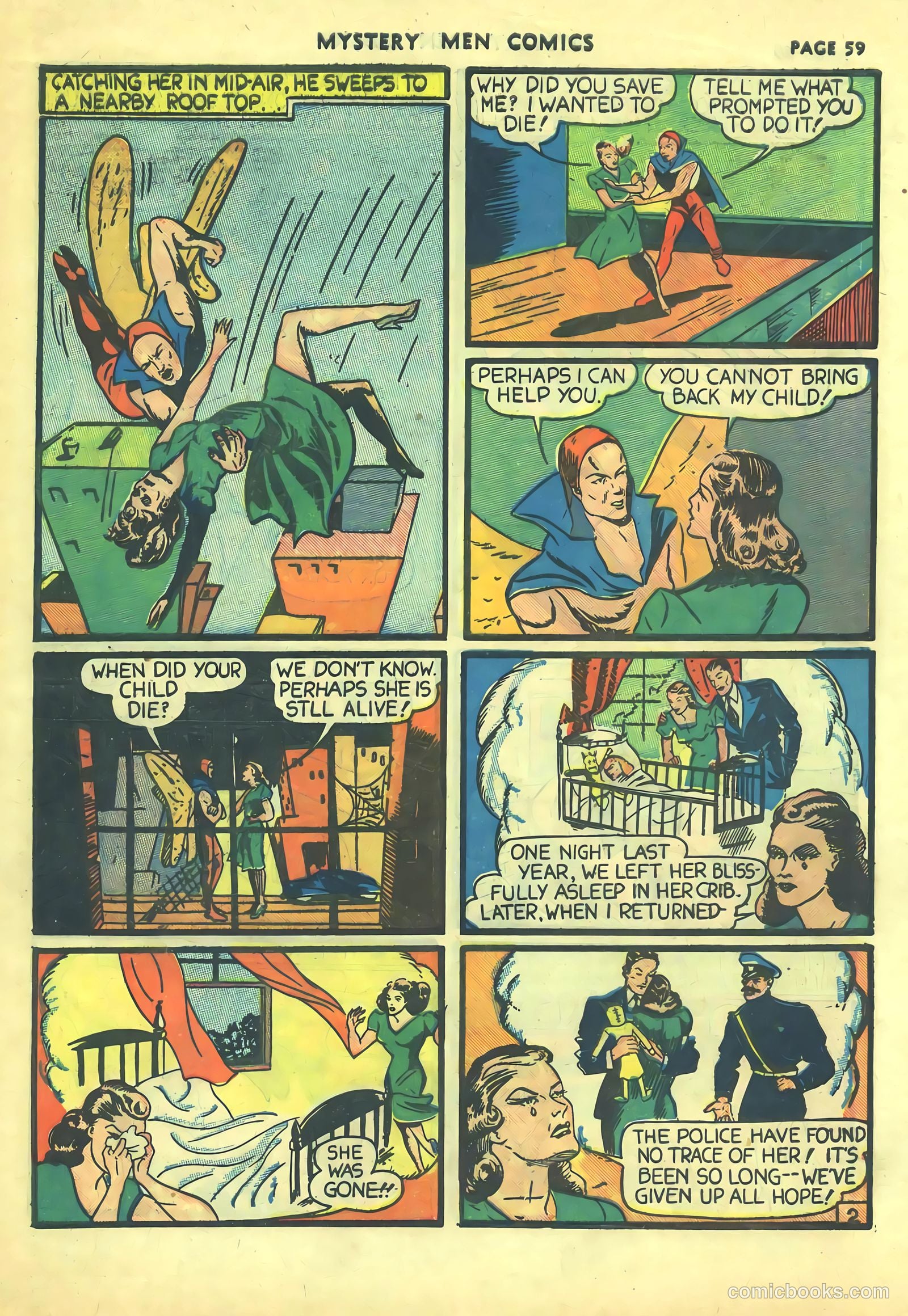 Mystery Men Comics #9 (1940) — page 61 of 68