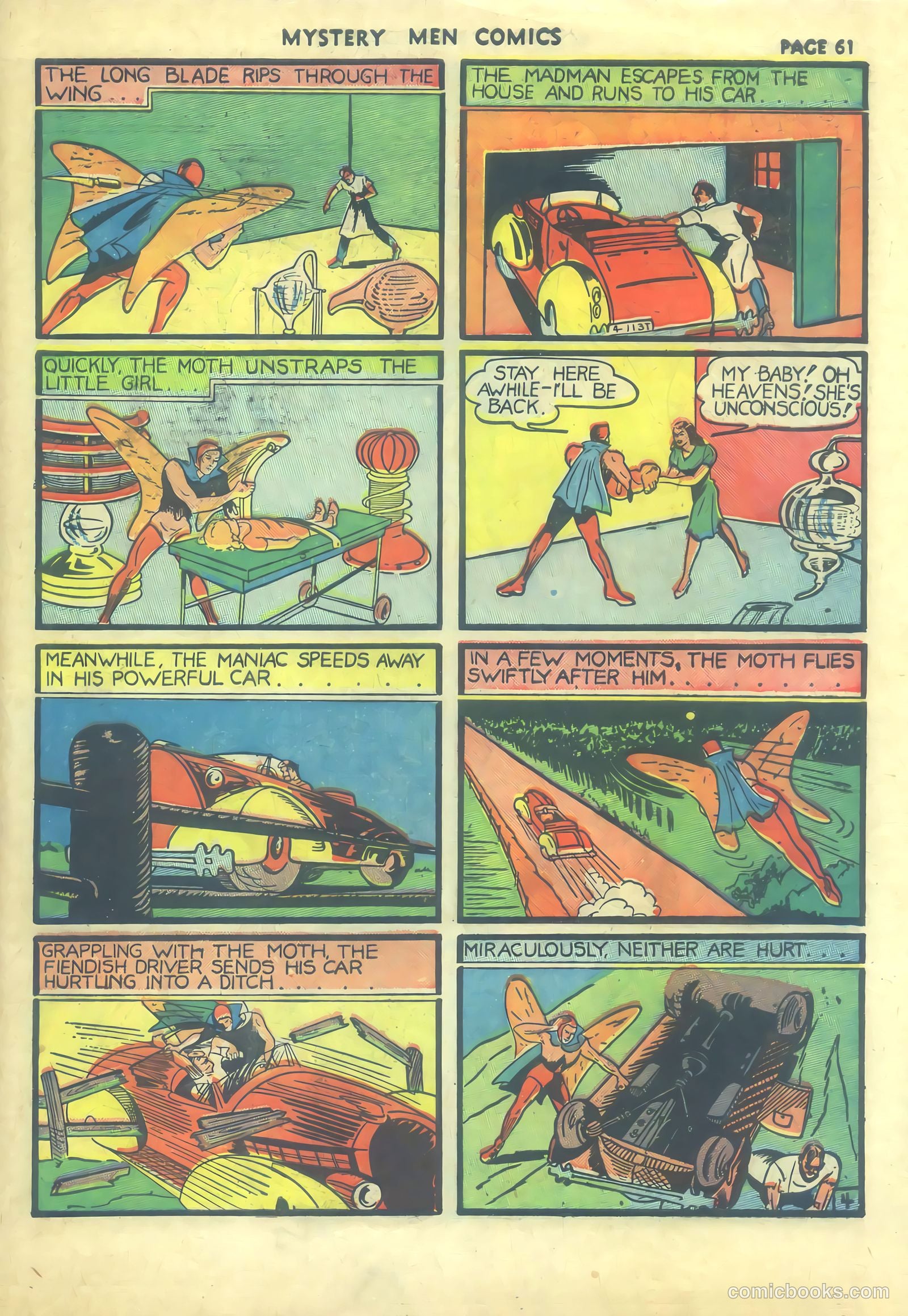 Mystery Men Comics #9 (1940) — page 63 of 68