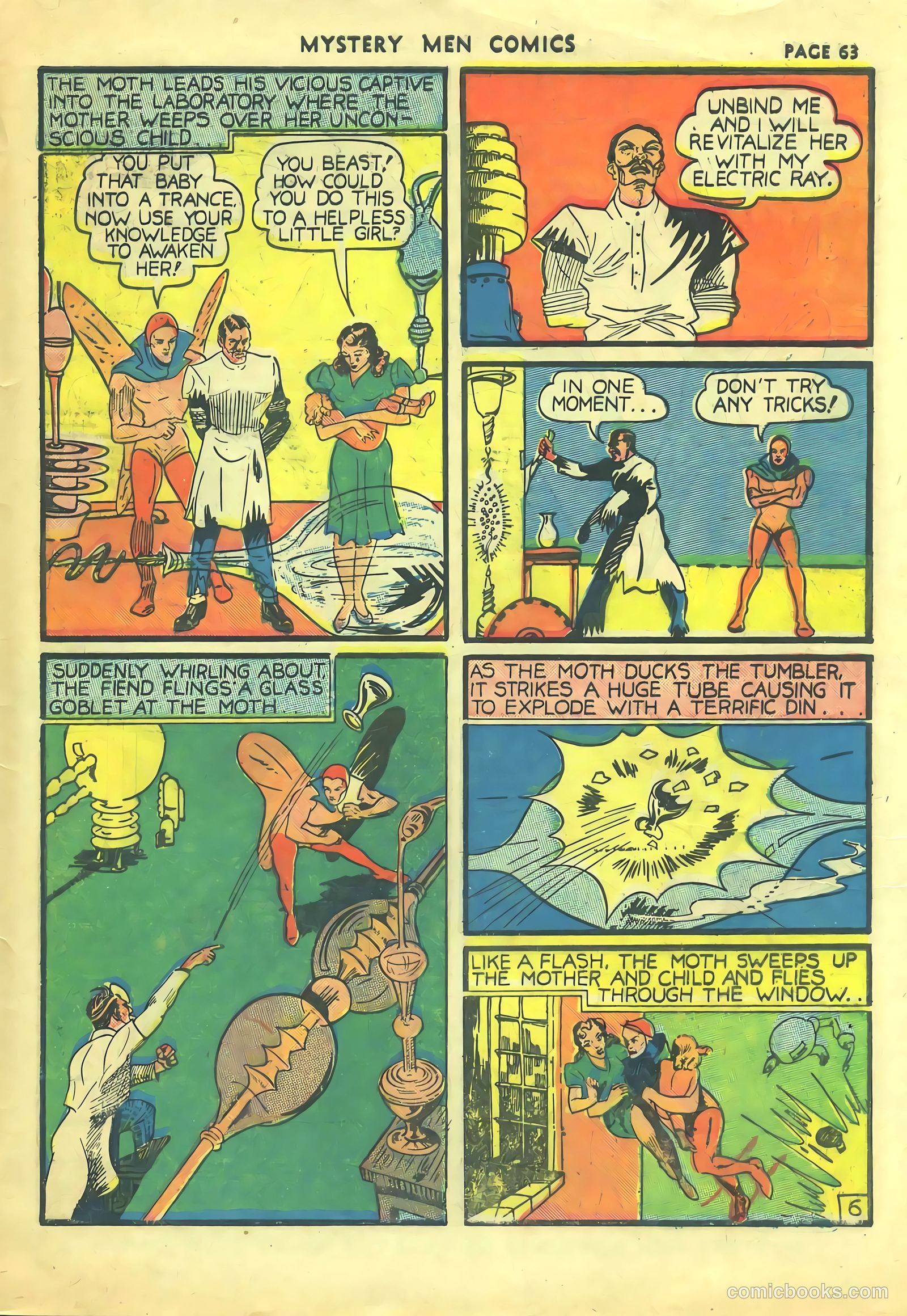 Mystery Men Comics #9 (1940) — page 65 of 68