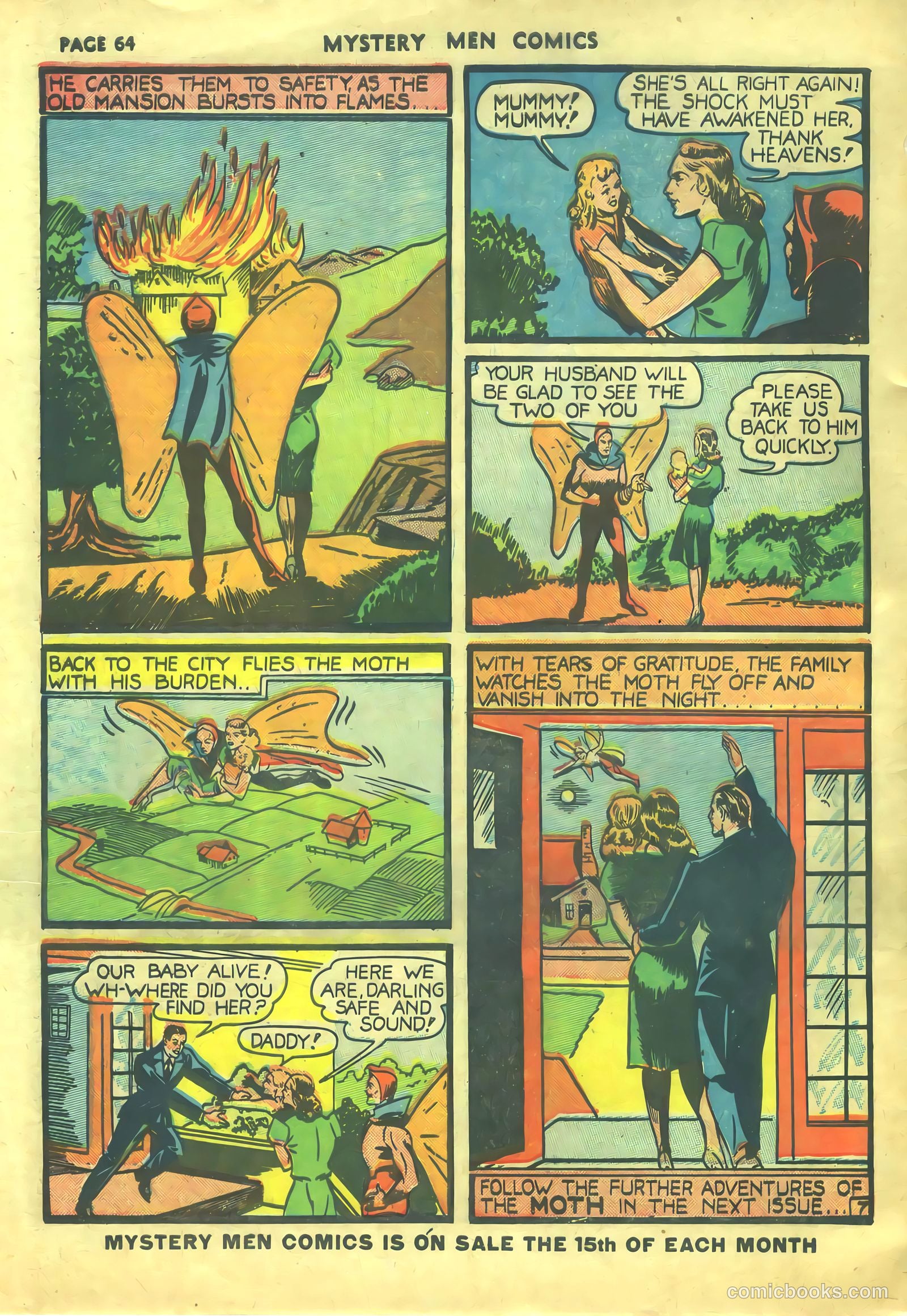 Mystery Men Comics #9 (1940) — page 66 of 68