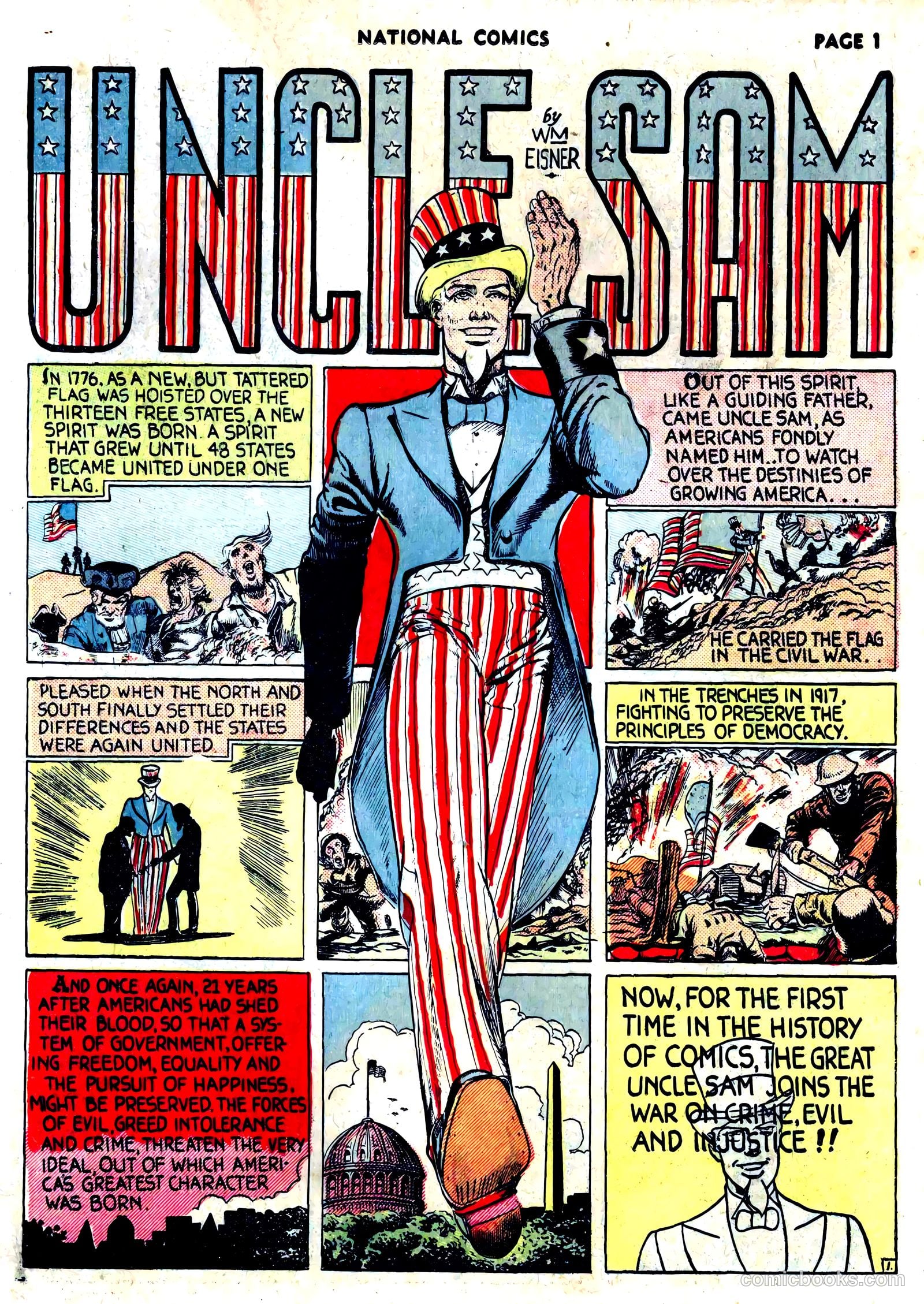 National Comics #1 (1940) — page 3 of 68