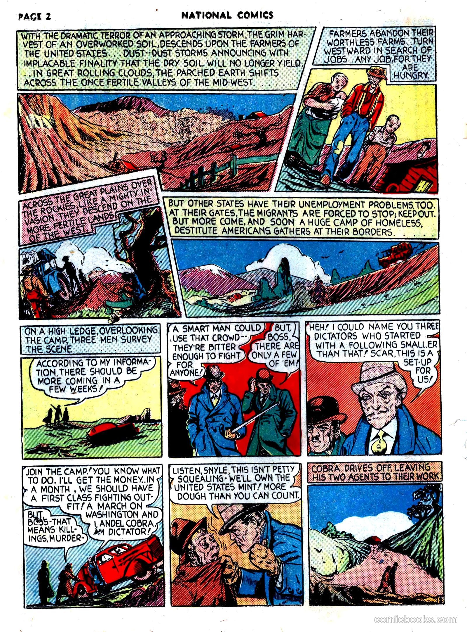 National Comics #1 (1940) — page 4 of 68