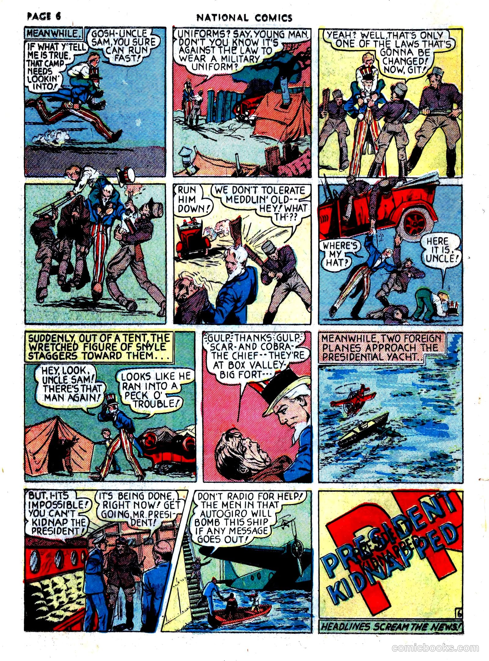 National Comics #1 (1940) — page 8 of 68